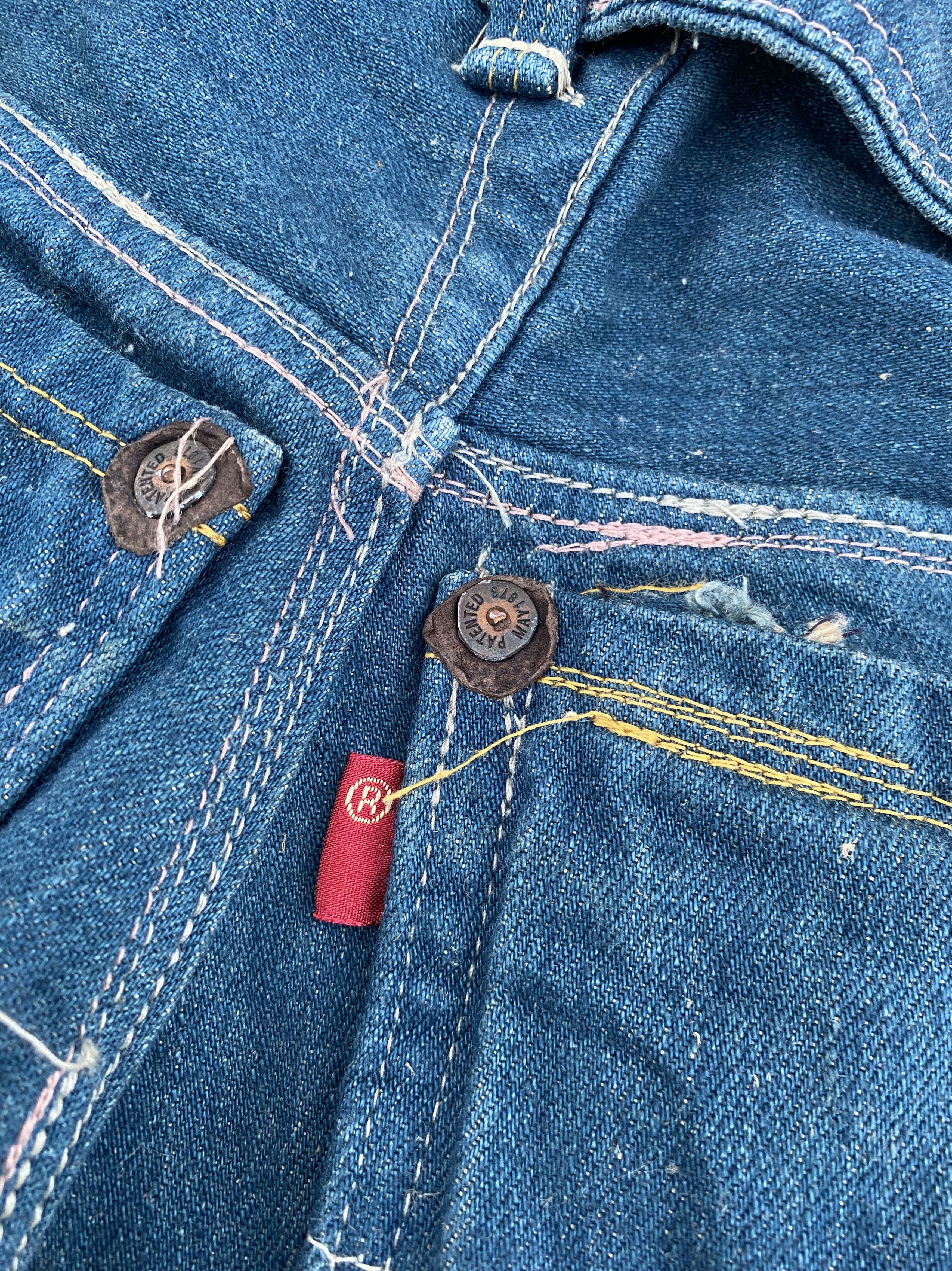 Levi's × Levi's Vintage Clothing Levis RED Slouch 2009SS Sarrouel Selvedge Jeans Size US 29 - 12 Thumbnail