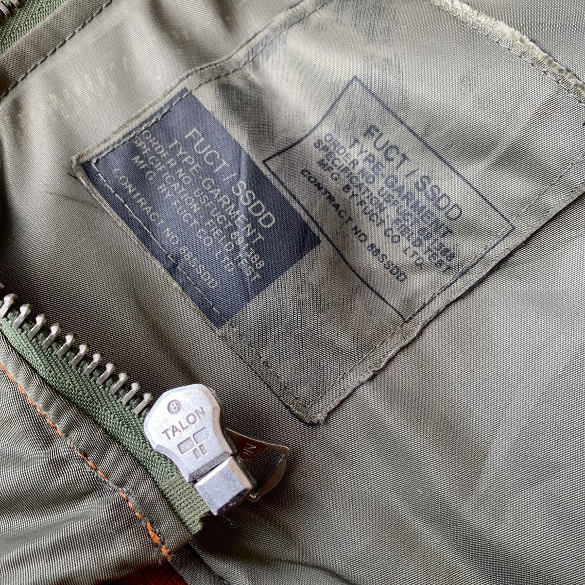 FUCT × Japanese Brand Fuct SSDD Patch Bomber Type Ma-1 Jacket Size US S / EU 44-46 / 1 - 12 Thumbnail
