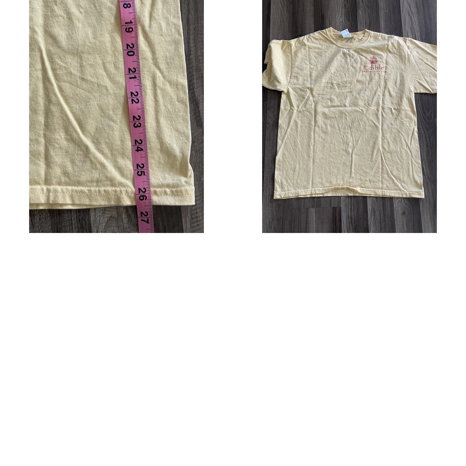 Vintage Edible Arrangements T-Shirt Mens Mom Yellow Large Size US L / EU 52-54 / 3 - 8 Thumbnail