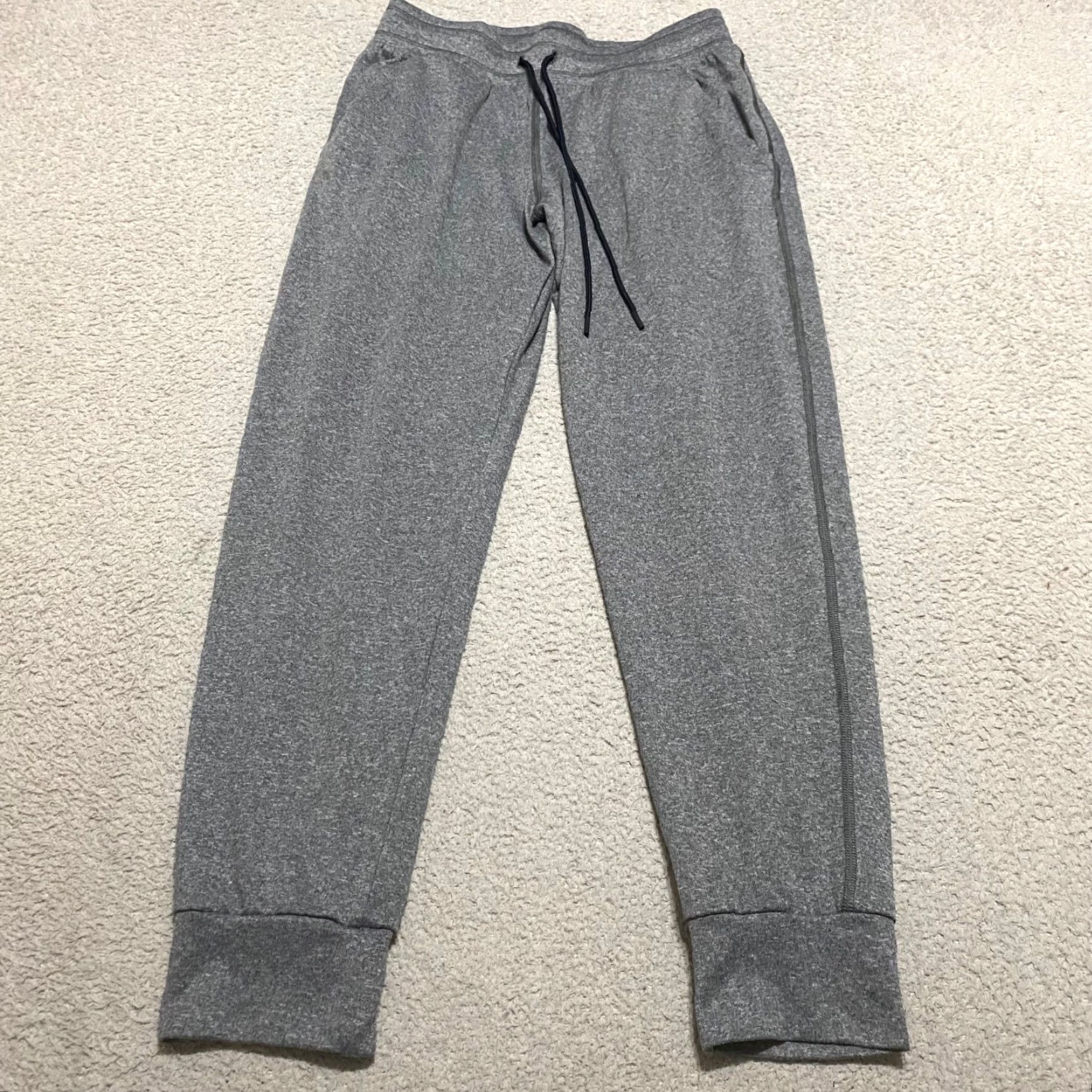 Under Armour Under Armour Mens Small Pants Gray Joggers Elastic Waist Drawstring Heatgear Size US 29 - 2 Thumbnail