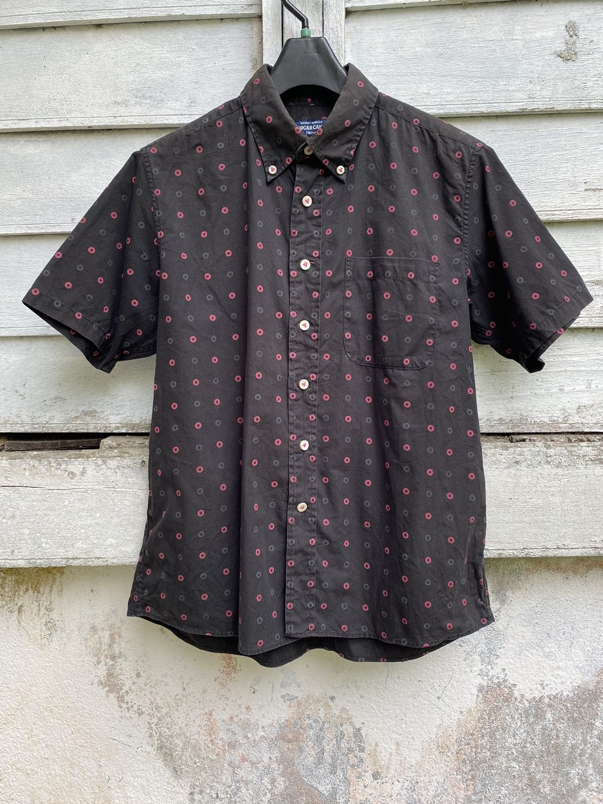 Sugar Cane × Toyo Enterprises Vintage Sugar Cane Polka Dot Button Up Shirt Size US S / EU 44-46 / 1 - 1 Thumbnail