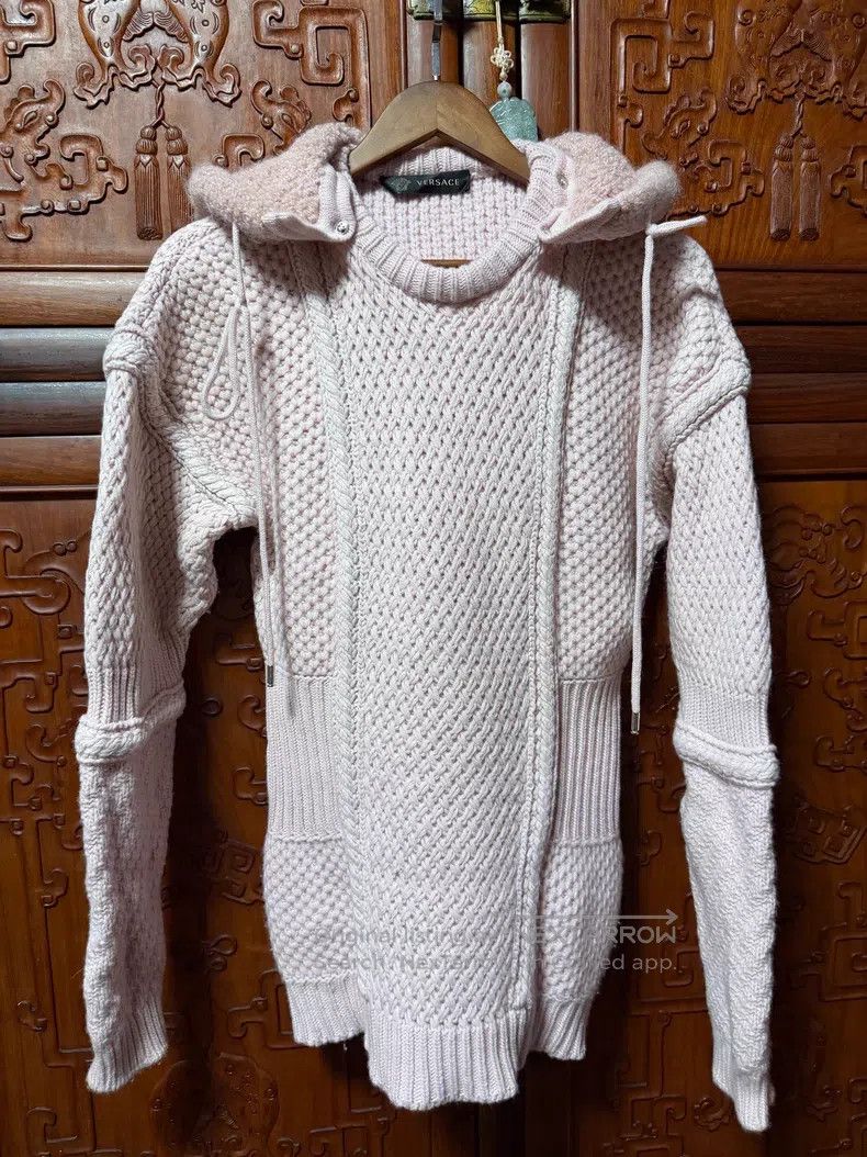 Versace Versace Hooded knitwear Size XL / US 12-14 / IT 48-50 - 1 Thumbnail