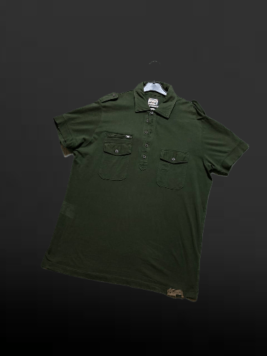 Diesel Diesel Polo Casual Shirt Green Size L Men's Size US L / EU 52-54 / 3 - 1 Thumbnail
