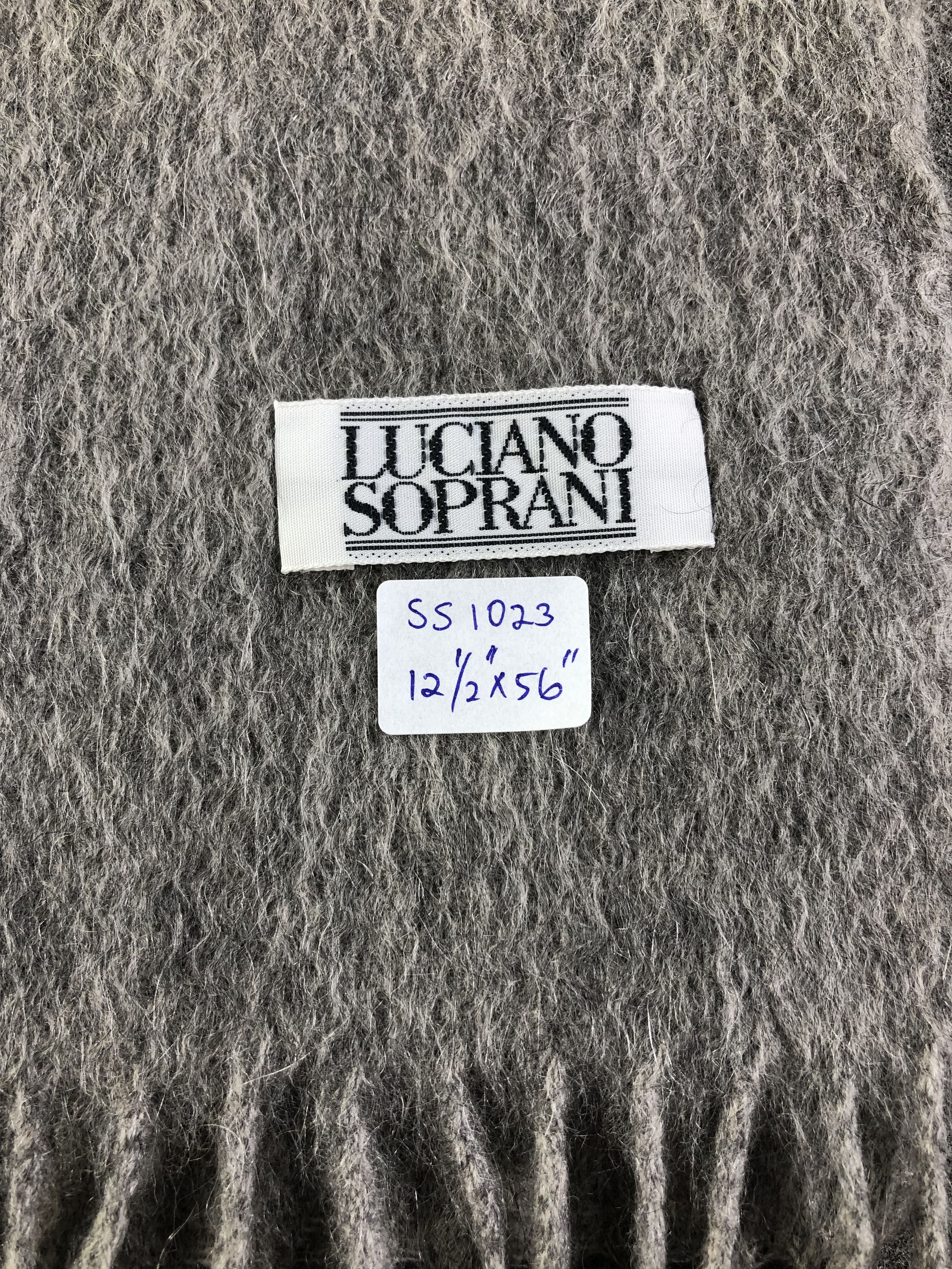 Vintage Luciano Soprani Scarf / Muffler / Neckwear Size ONE SIZE - 4 Thumbnail