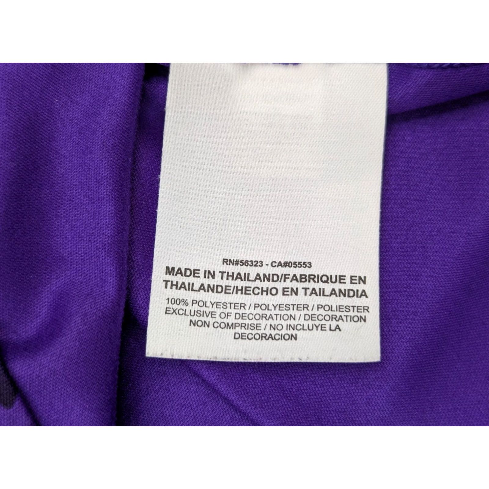 Nike Nike Miler Running Shirt Womens Small Purple Black Dri-Fit Size S / US 4 / IT 40 - 7 Thumbnail