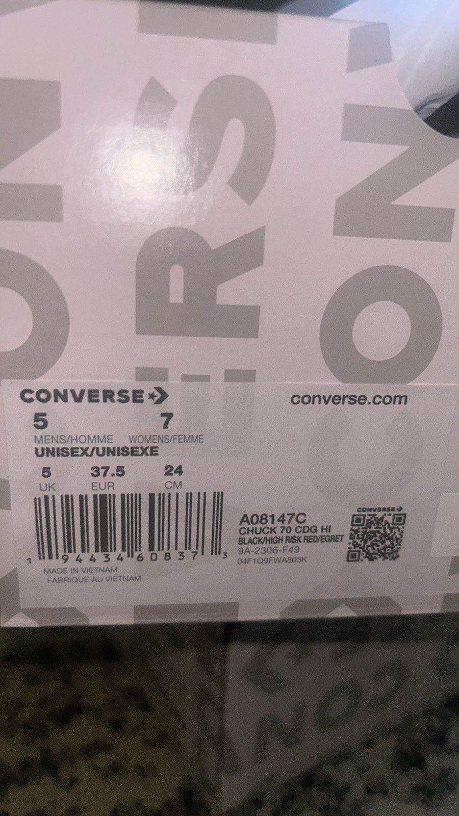 Comme des Garcons PLAY COMME des GARÇONS PLAY Converse Chuck 70 Heart Sneakers Size US 7 / IT 37 - 8 Thumbnail