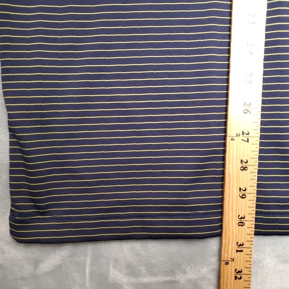 Under Armour Under Armour Polo Shirt Mens XL Navy Blue Striped Performance Golf Loose Fit Shirt Size US XL / EU 56 / 4 - 7 Thumbnail