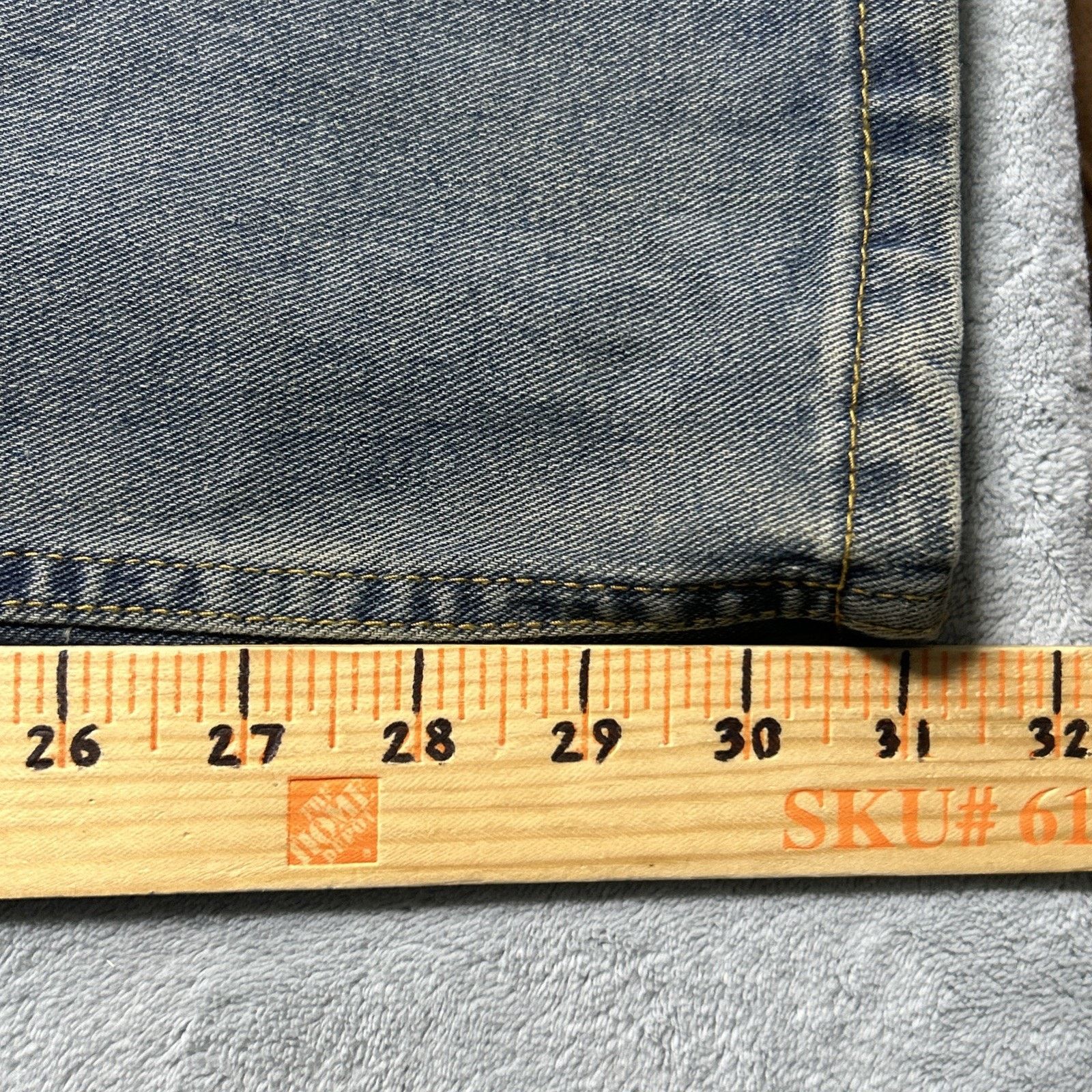 JNCO Patchwork Beyond Baggy Jeans sz 7 32x31 Wide Loose Hamilton Size 32" / US 10 / IT 46 - 12 Thumbnail
