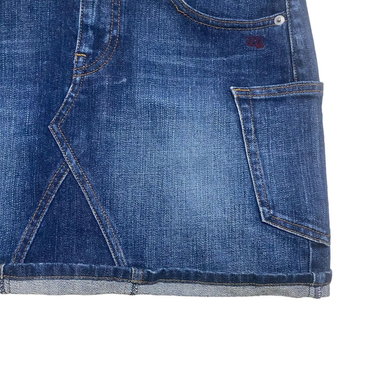 Undercover Japanese Brand Uniqlo Undercover Mini Skirt Denim Size 29" - 6 Thumbnail