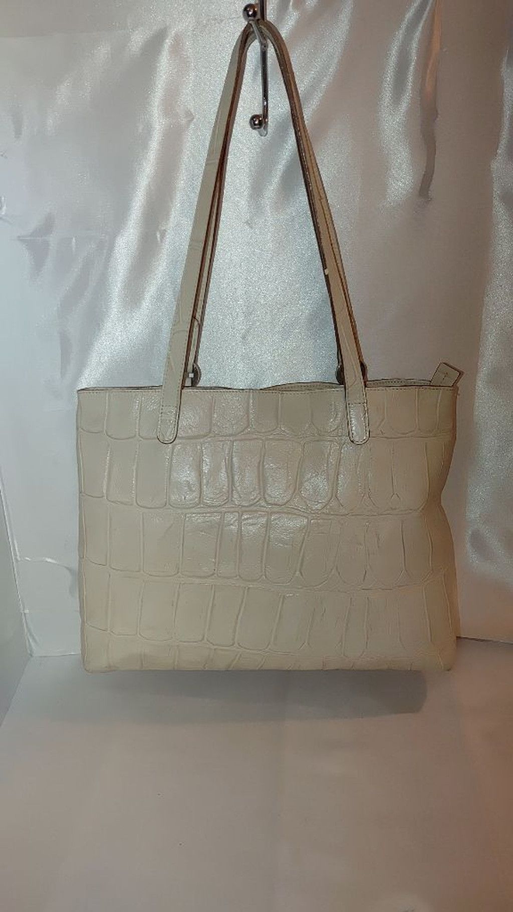 Francesco Smalto Francesco Biasia Leather Croc Embossed Made in Italy Bag Size ONE SIZE - 4 Thumbnail