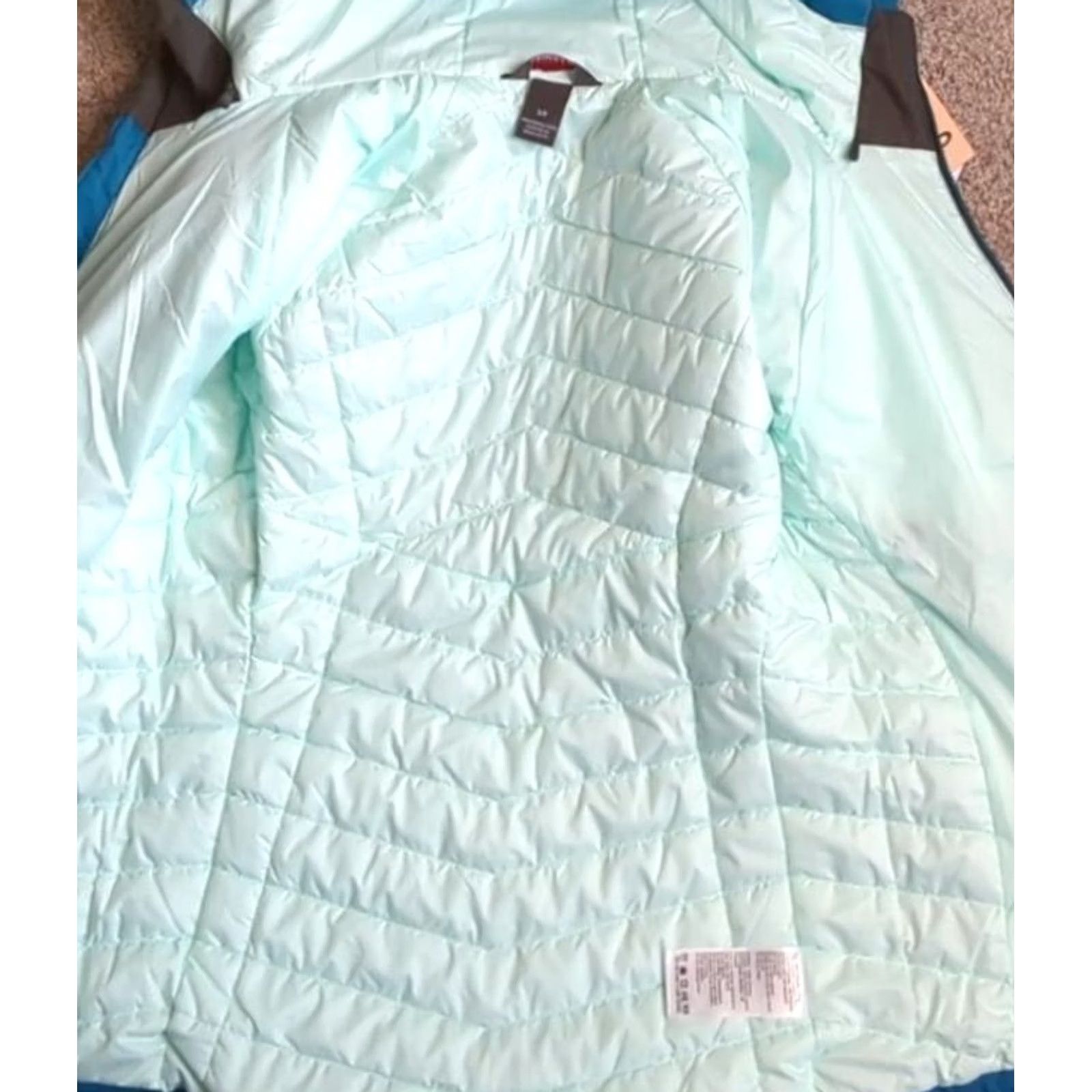 Outdoor Research Outdoor Research Refuge Hooded Insulated Puffer Jacket Full Zip Blue Small Women Size S / US 4 / IT 40 - 6 Thumbnail