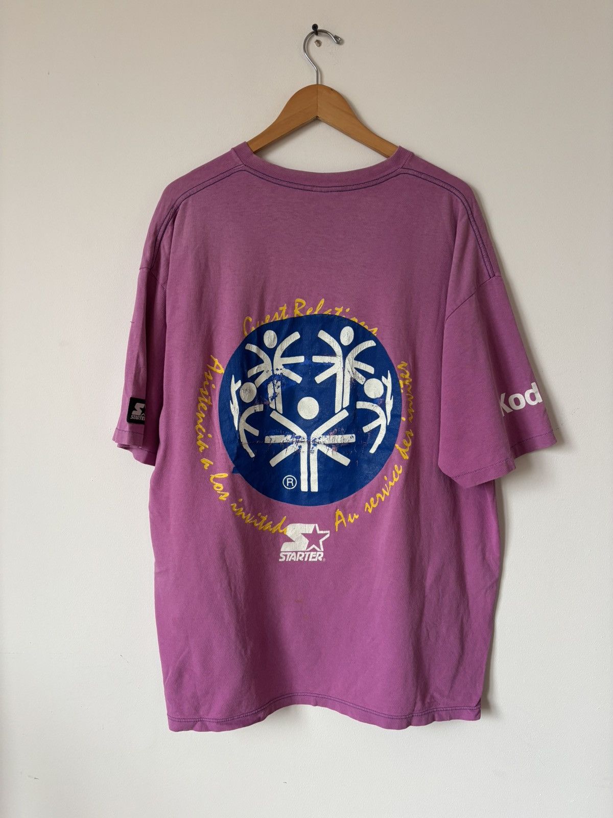 Starter THRASHED Single Stitch 1995 Special Olympics Starter Tee XXL Size US XXL / EU 58 / 5 - 2 Thumbnail