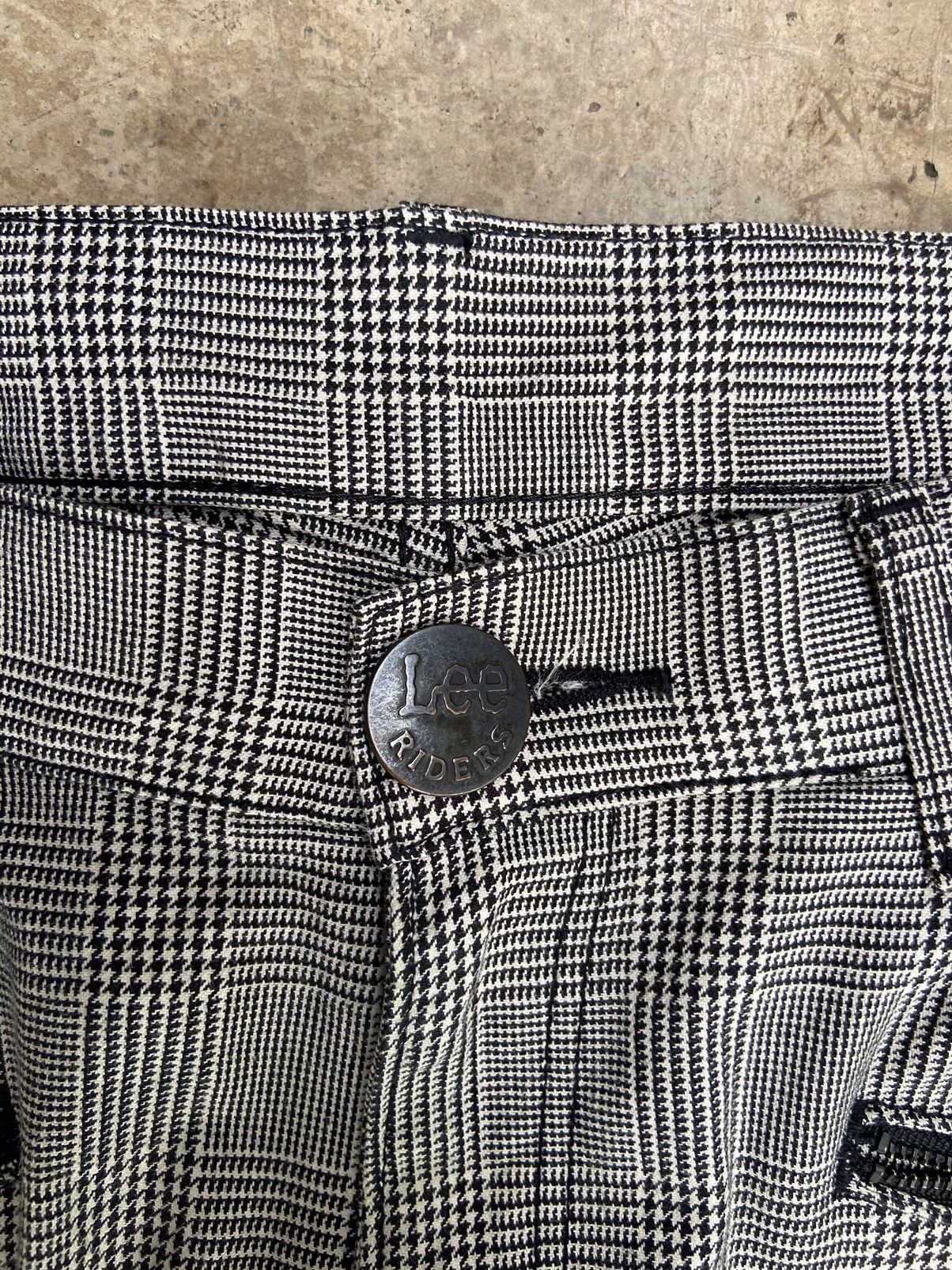 Beauty Beast 🔥 Lee Riders cargo pants punk plaid if six was nine Size US 33 - 6 Thumbnail