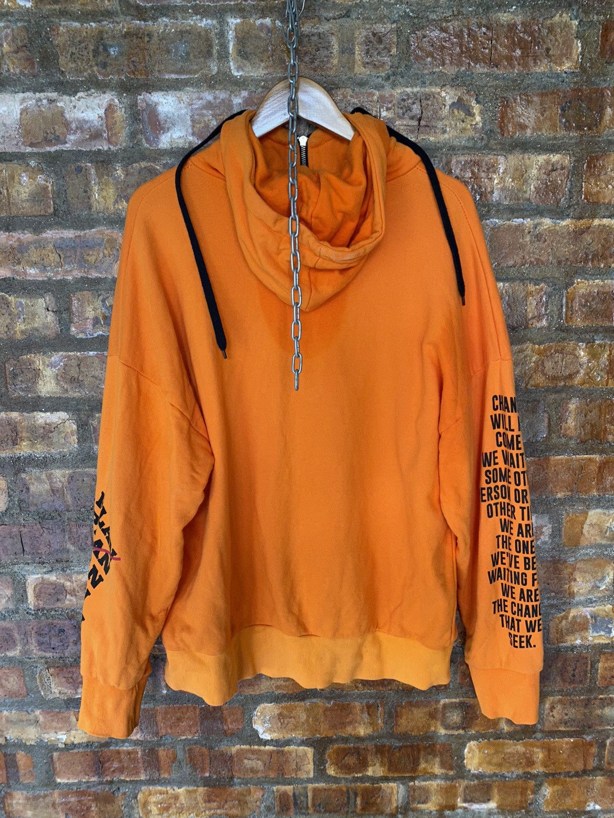 Japanese Brand A’GEM/9 Japan psychopath illusion hoodie Size US L / EU 52-54 / 3 - 10 Thumbnail