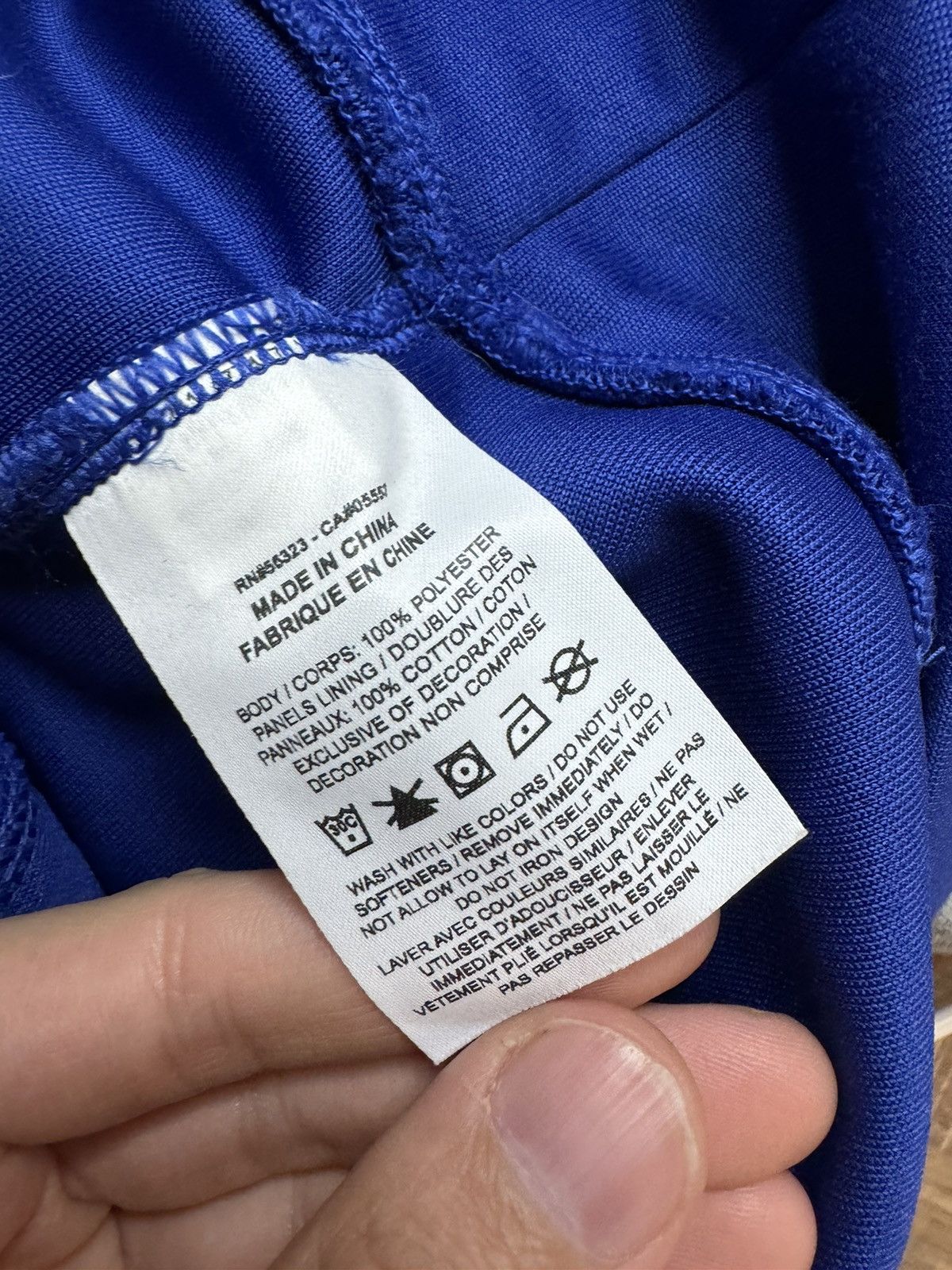 Nike New Nike Mens Philadelphia 76ers NBA Sweatshirt BLUE Size M Size US M / EU 48-50 / 2 - 6 Thumbnail