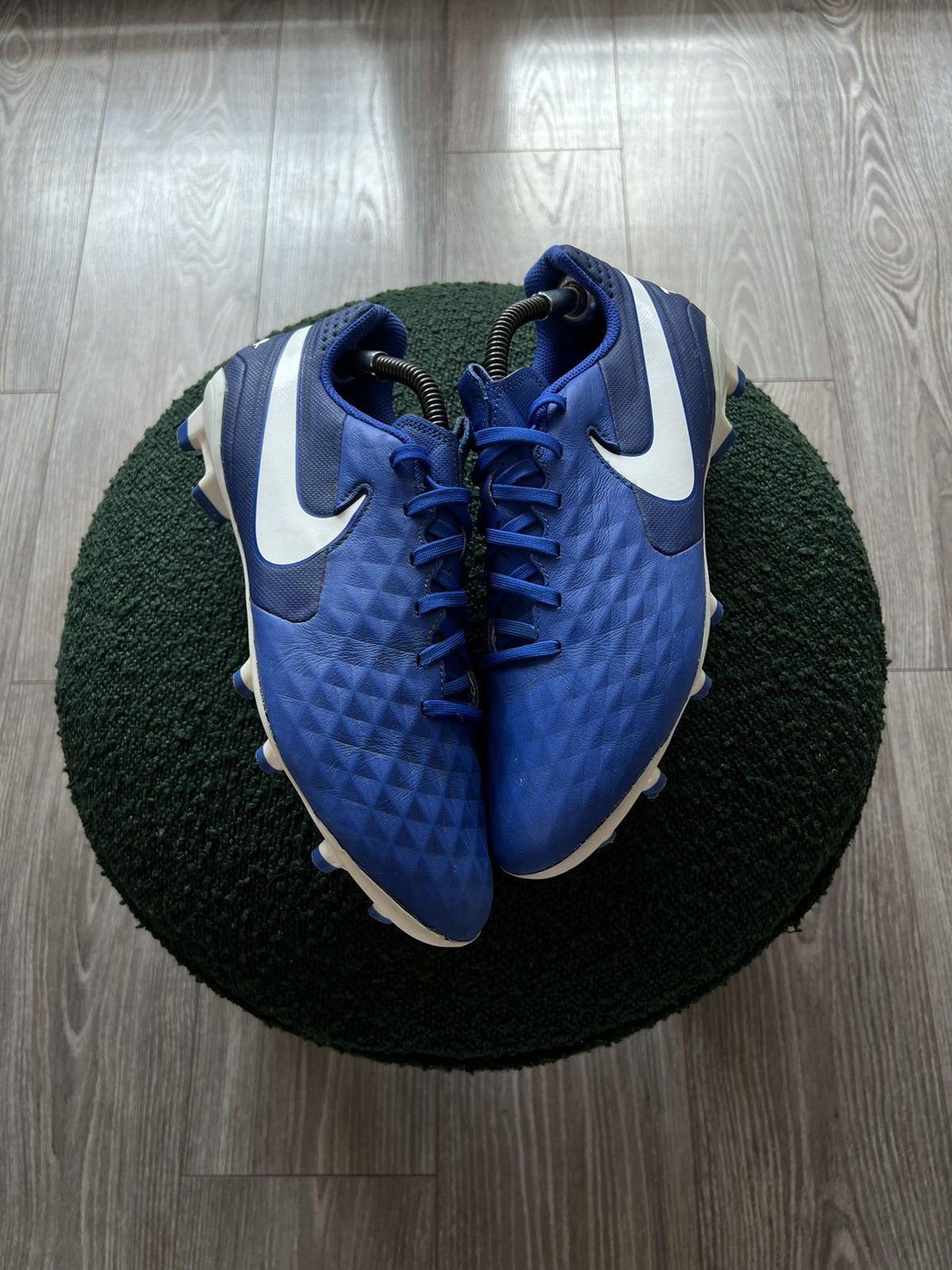 Nike ‼️Nike Tiempo Legend Swoosh 8 Pro FG Hyper Royal Elite Boots‼️ Size US 9 / EU 42 - 3 Thumbnail