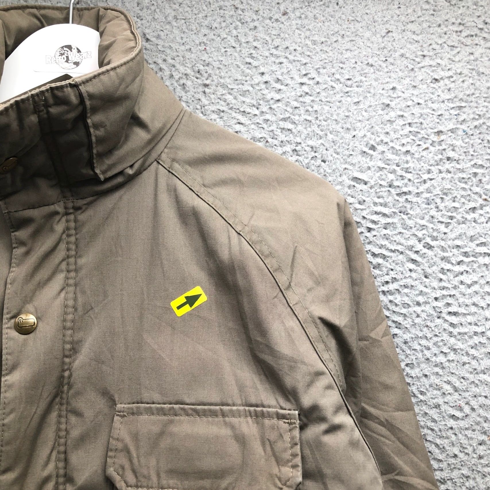 Vintage VINTAGE Woolrich Parka Jacket Womens Small S Mushroom Brown Insulated Nylon Coat Mid-Length Casual Travel 80s 90s Womens Size S / US 4 / IT 40 - 4 Thumbnail