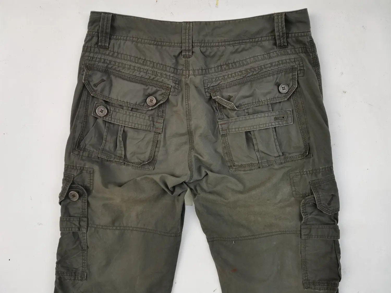 Japanese Brand Rare!!! Maru Khakis Tactical Cargo Multipocket Pants Size US 34 / EU 50 - 8 Thumbnail