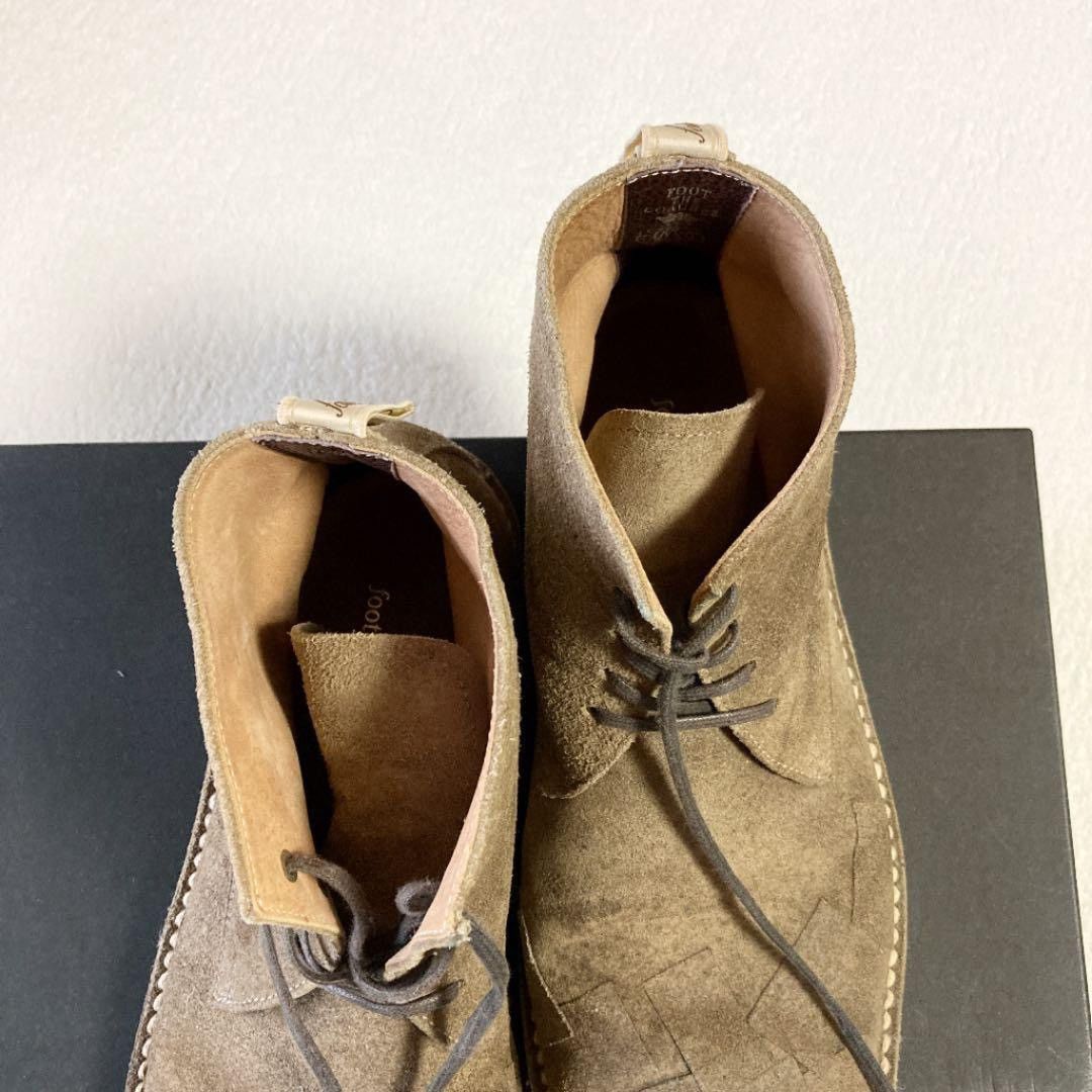 foot the coacher Foot the Coacher patching ankle boots suede visvim Kapital Size US 9 / EU 42 - 2 Thumbnail