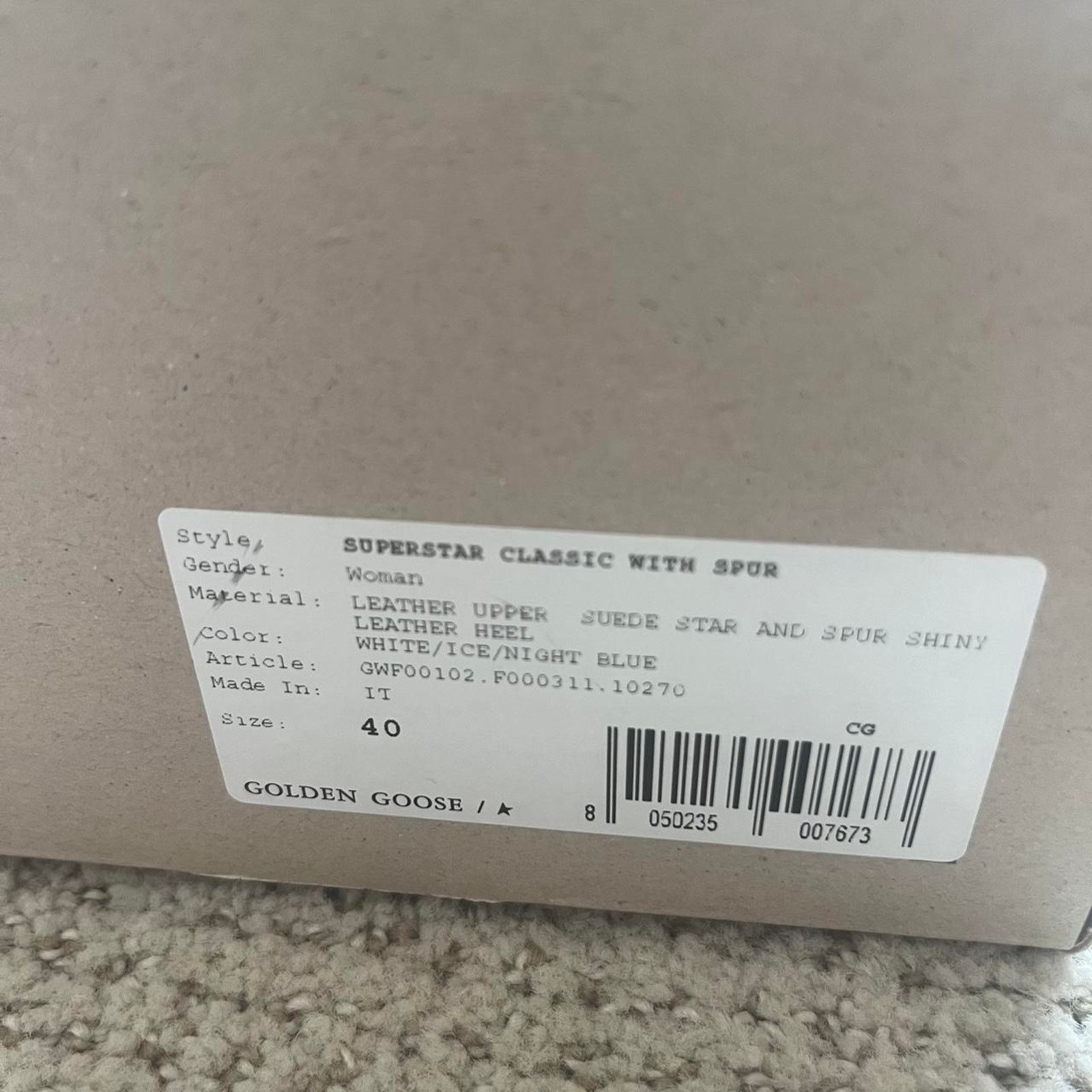 Golden Goose Golden goose Womens super star leather Size US 9.5 / IT 39.5 - 3 Thumbnail