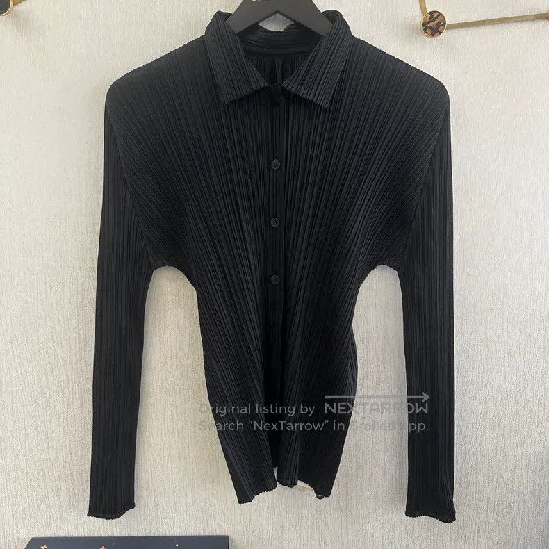 Issey Miyake Ruched Shirt