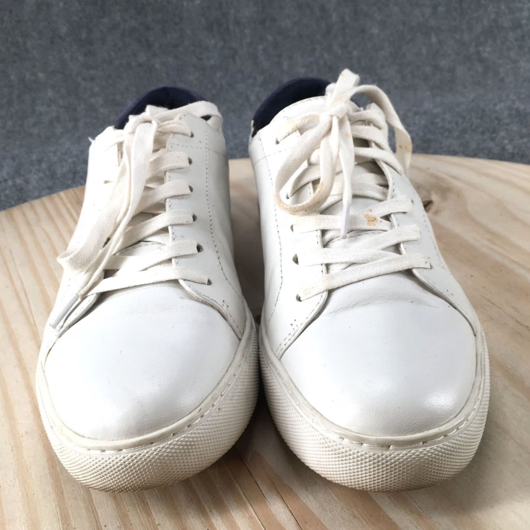 Kenneth Cole Kenneth Cole Shoes Womens 7 M Kam Casual Low Top Sneakers White Leather Lace Up Size M / US 6-8 / IT 42-44 - 7 Thumbnail