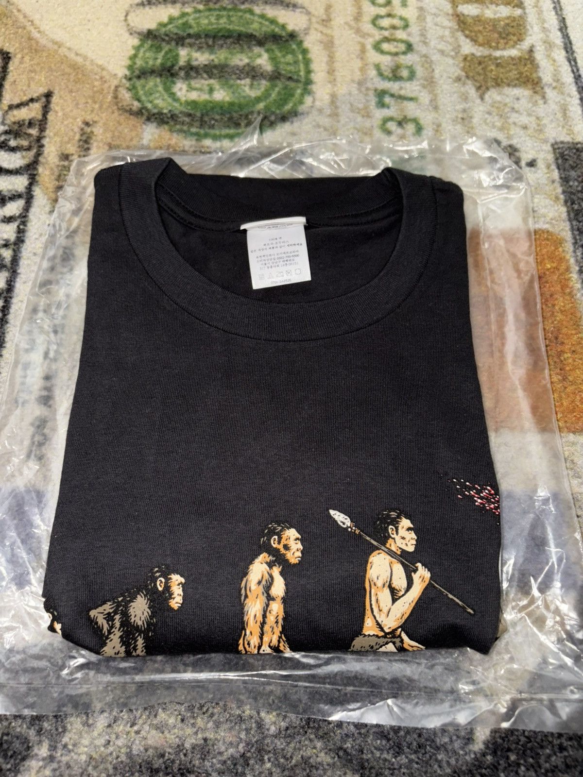 Supreme Supreme Evolution Tee Black | Grailed