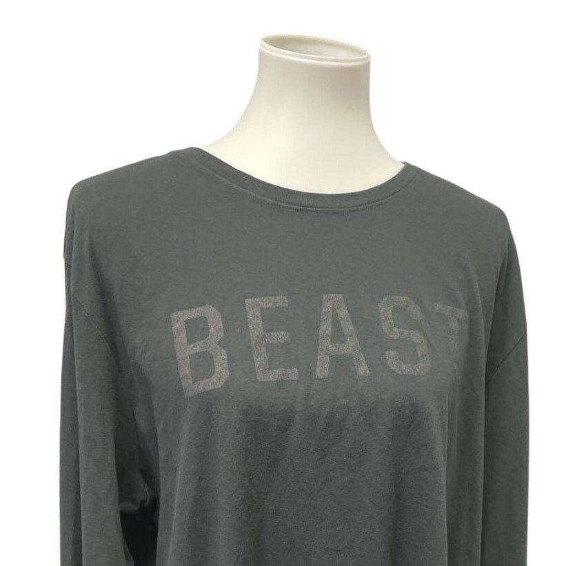 Nike The Nike Beast Mens XXL Athletic Fit Dri-Fit Long Sleeve Tee Size US XXL / EU 58 / 5 - 2 Thumbnail