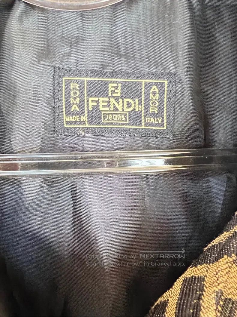 Fendi Fendi Printed Long Windbreaker Coat Size US M / EU 48-50 / 2 - 3 Thumbnail
