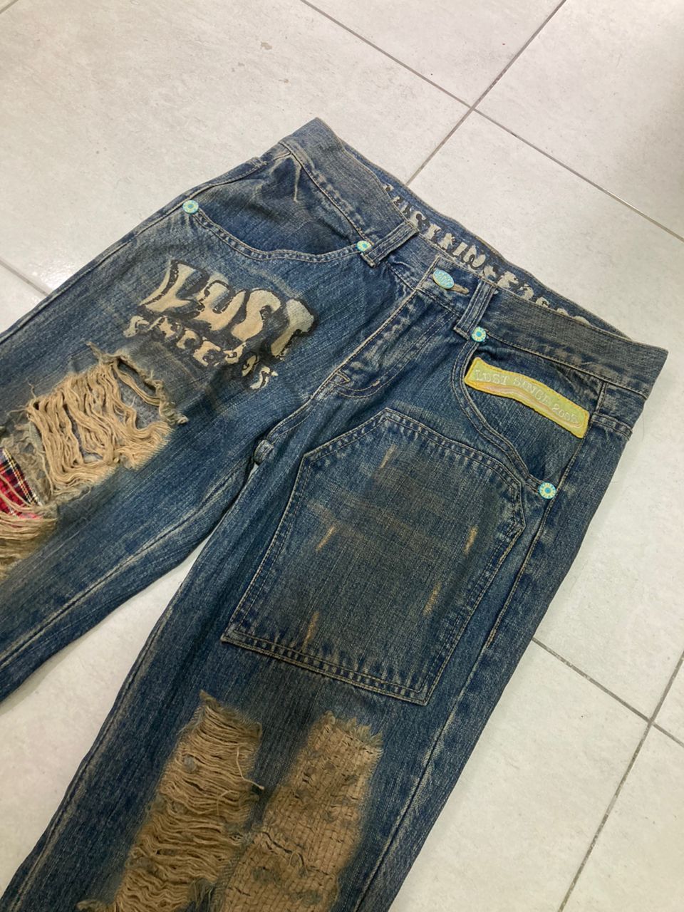 Hysteric Glamour Distressed Denim Size US 30 / EU 46 - 13 Thumbnail