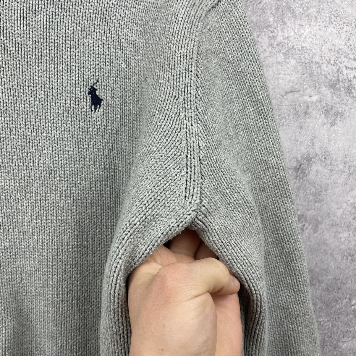 Polo Ralph Lauren Vintage Polo Ralph Lauren Sweater Gray Knit Cotton Size US M / EU 48-50 / 2 - 8 Thumbnail