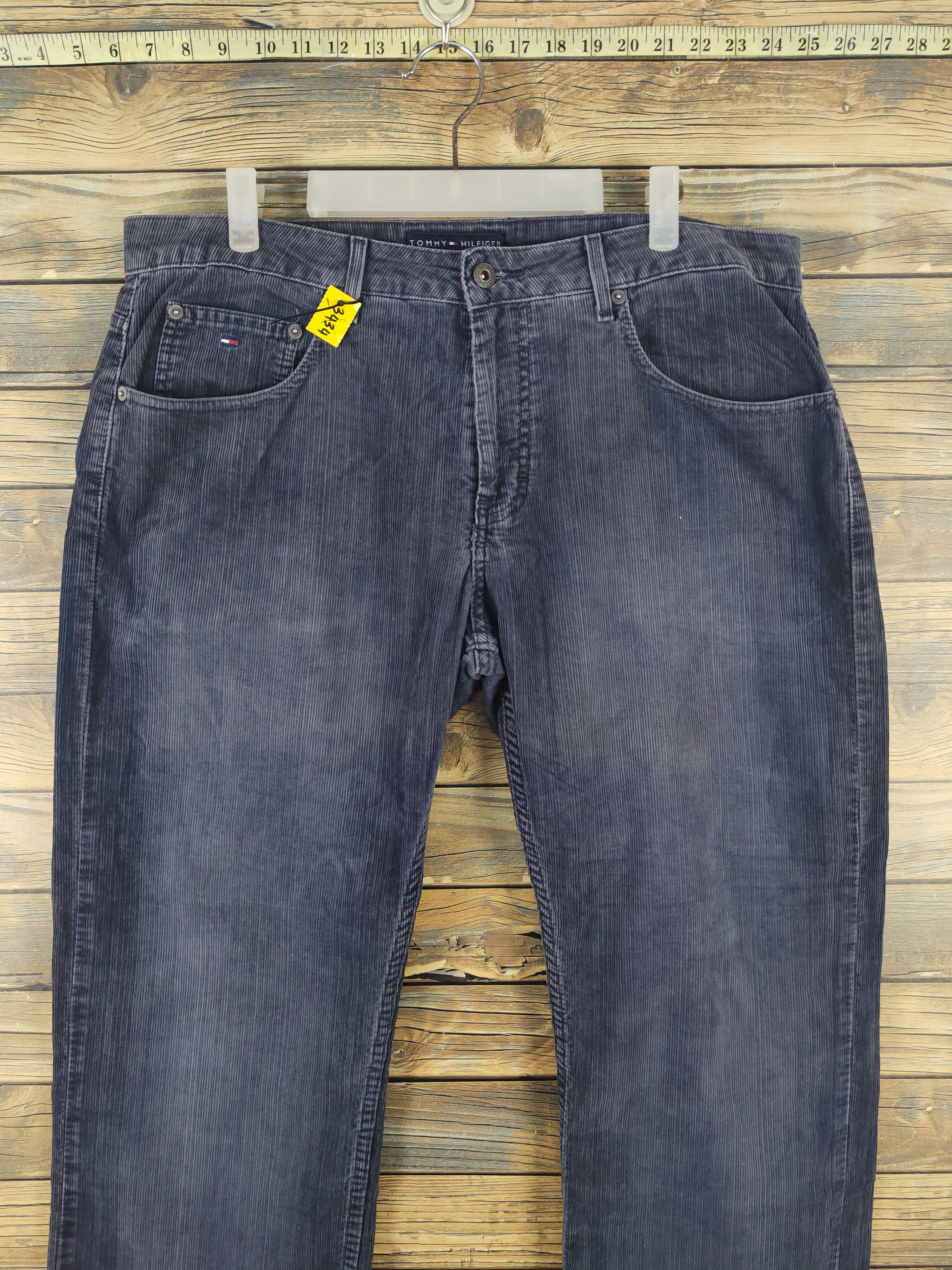 Tommy Hilfiger Tommy Hilfiger Navy Faded vintage Corduroy Pants #W1720 Size US 36 / EU 52 - 2 Thumbnail