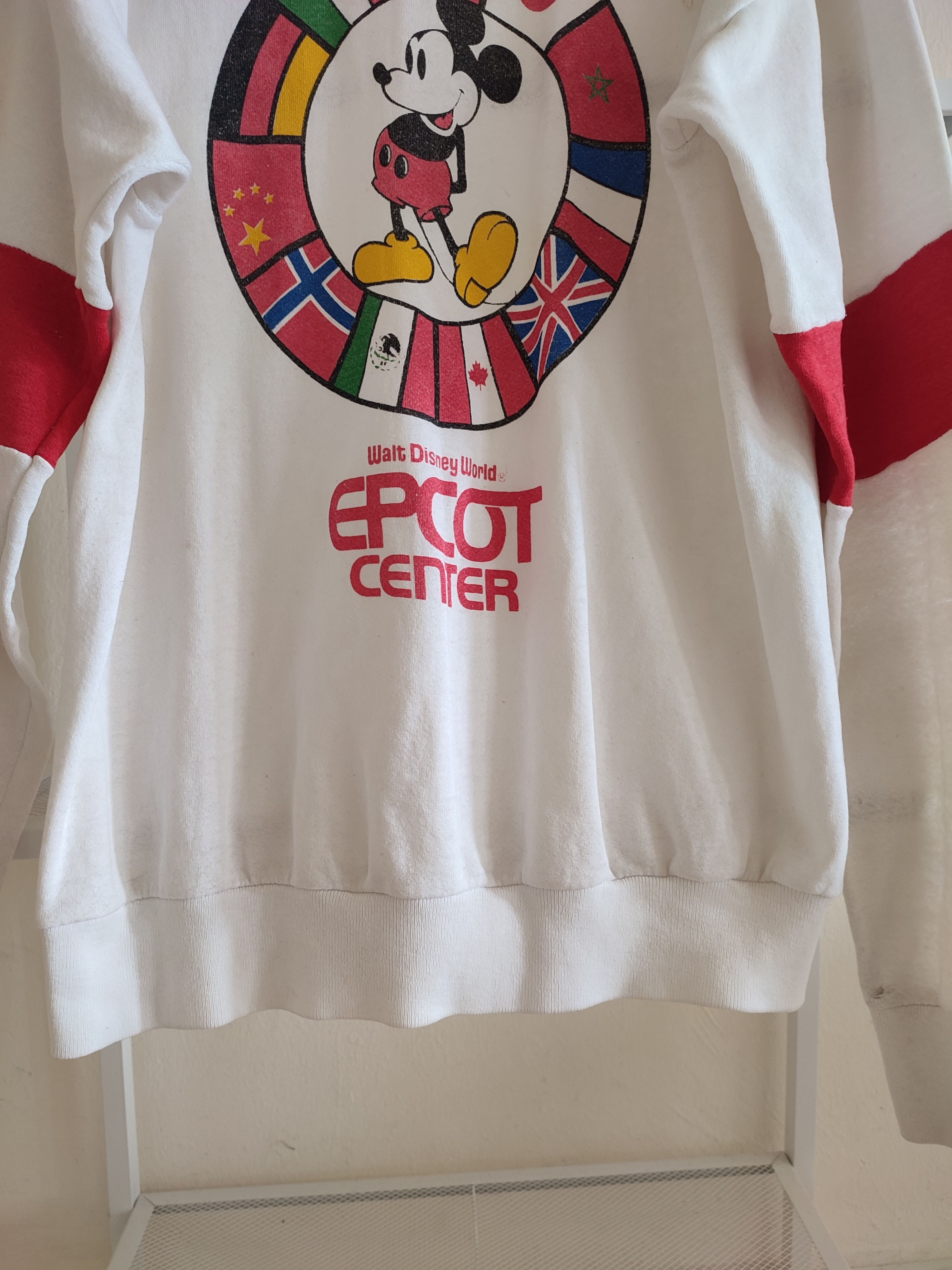 Disney 💥90s💥 Mickey Mouse Walt Disney World Epcot Center Size US L / EU 52-54 / 3 - 3 Thumbnail