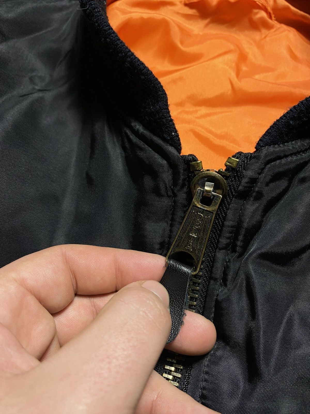 MA-1 BOMBER JACKET RAF SIMONS RIOT STYLE