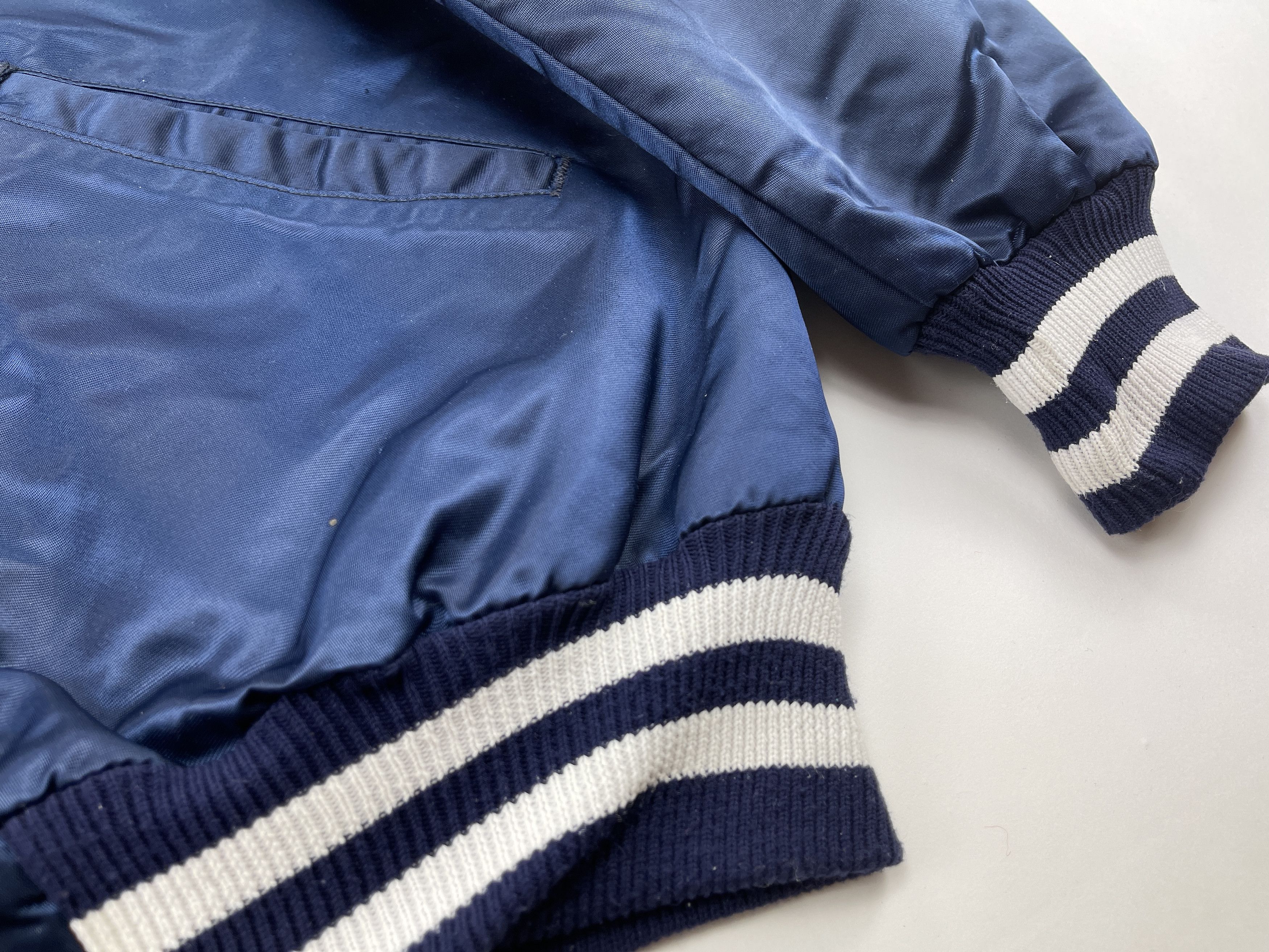 Delong × MLB New York Yankees jacket, DeLong, vintage baseball college XL Size US XL / EU 56 / 4 - 13 Thumbnail