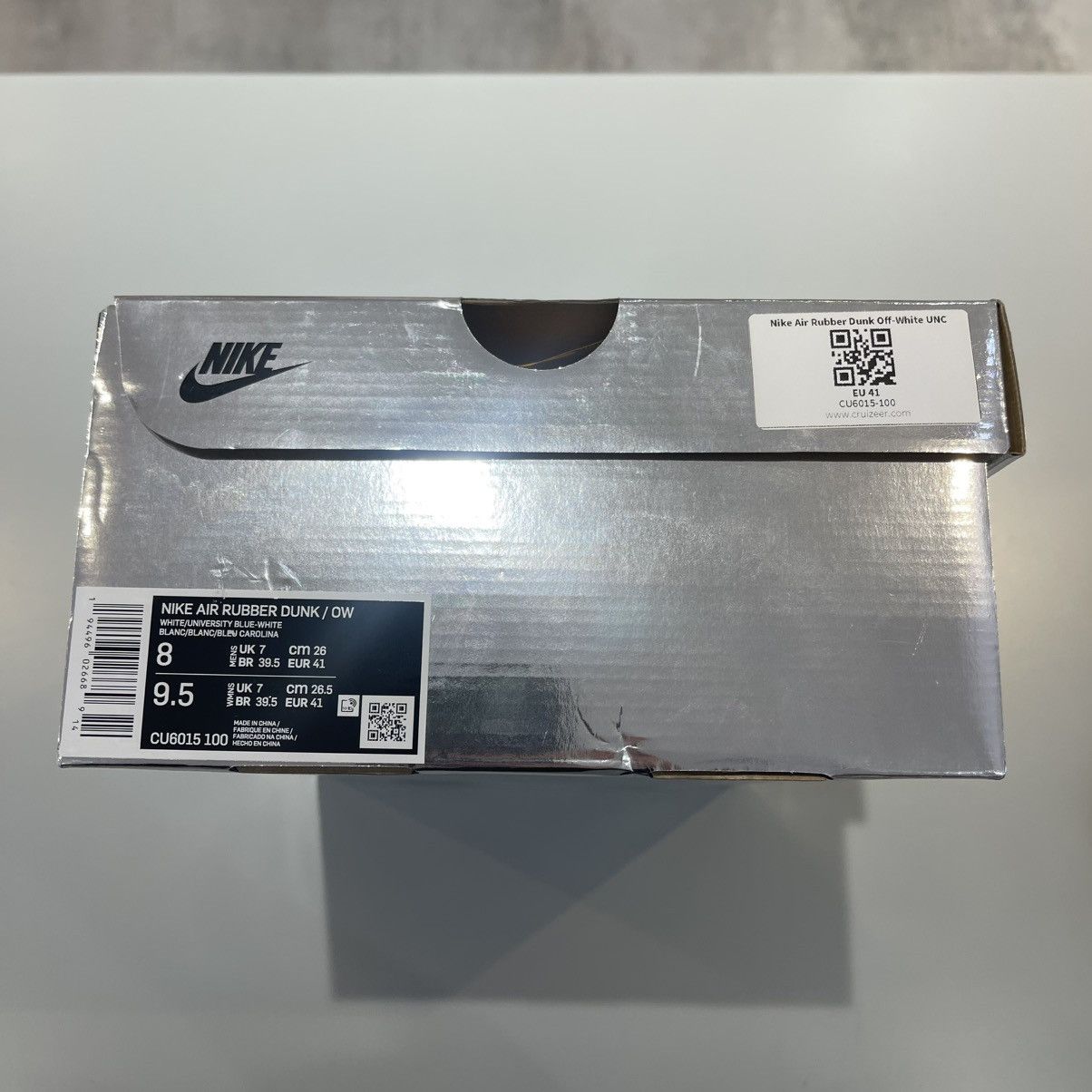 Nike × Off-White Nike Air Rubber Dunk Off-White UNC Size US 8 / EU 41 - 21 Thumbnail