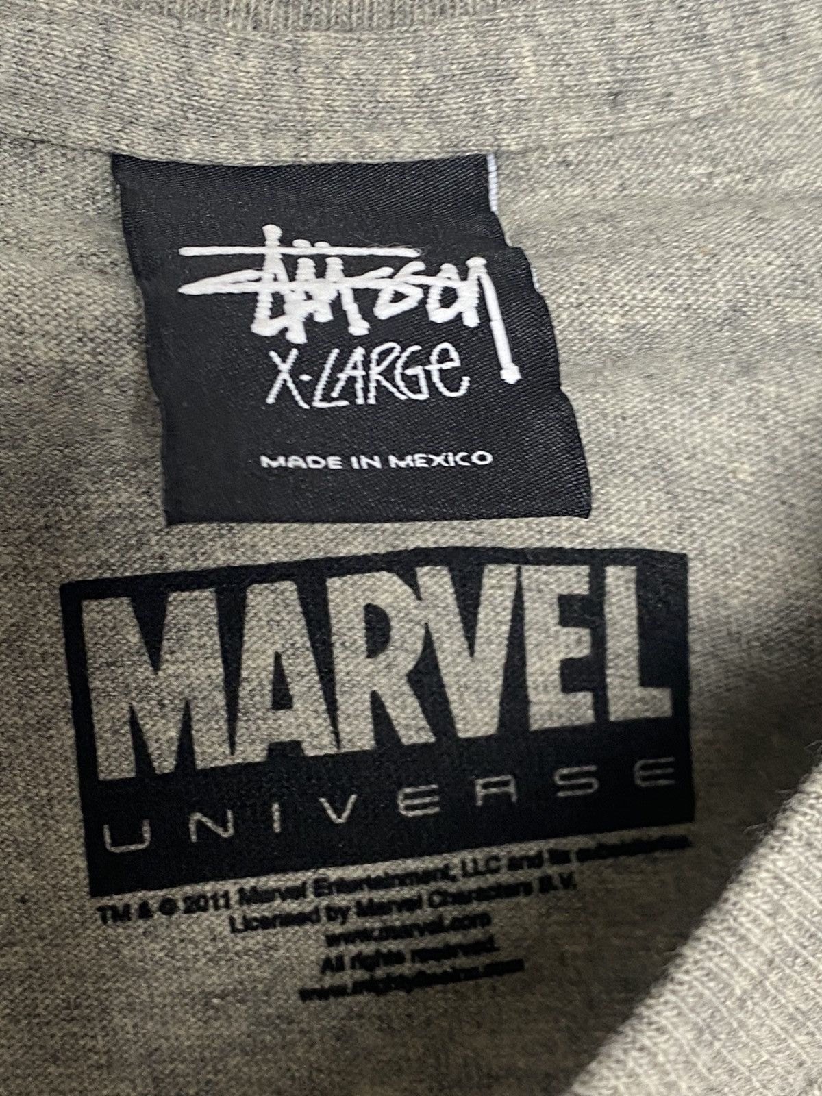 Stussy Marvel X Stüssy Thor T-shirt, size XL, gray new Size US XL / EU 56 / 4 - 4 Thumbnail