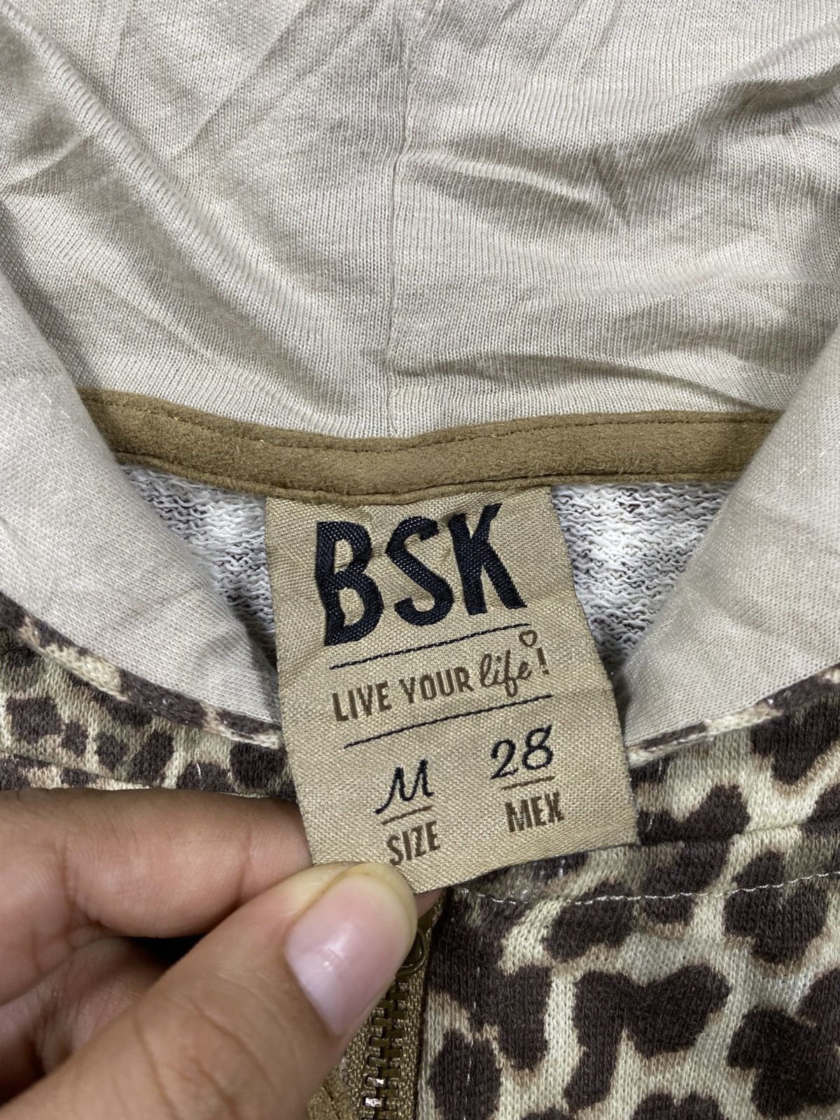 If Six Was Nine Japanese Bsk Faux Fur Leopard zip Hoodie lgb style Size US M / EU 48-50 / 2 - 5 Thumbnail