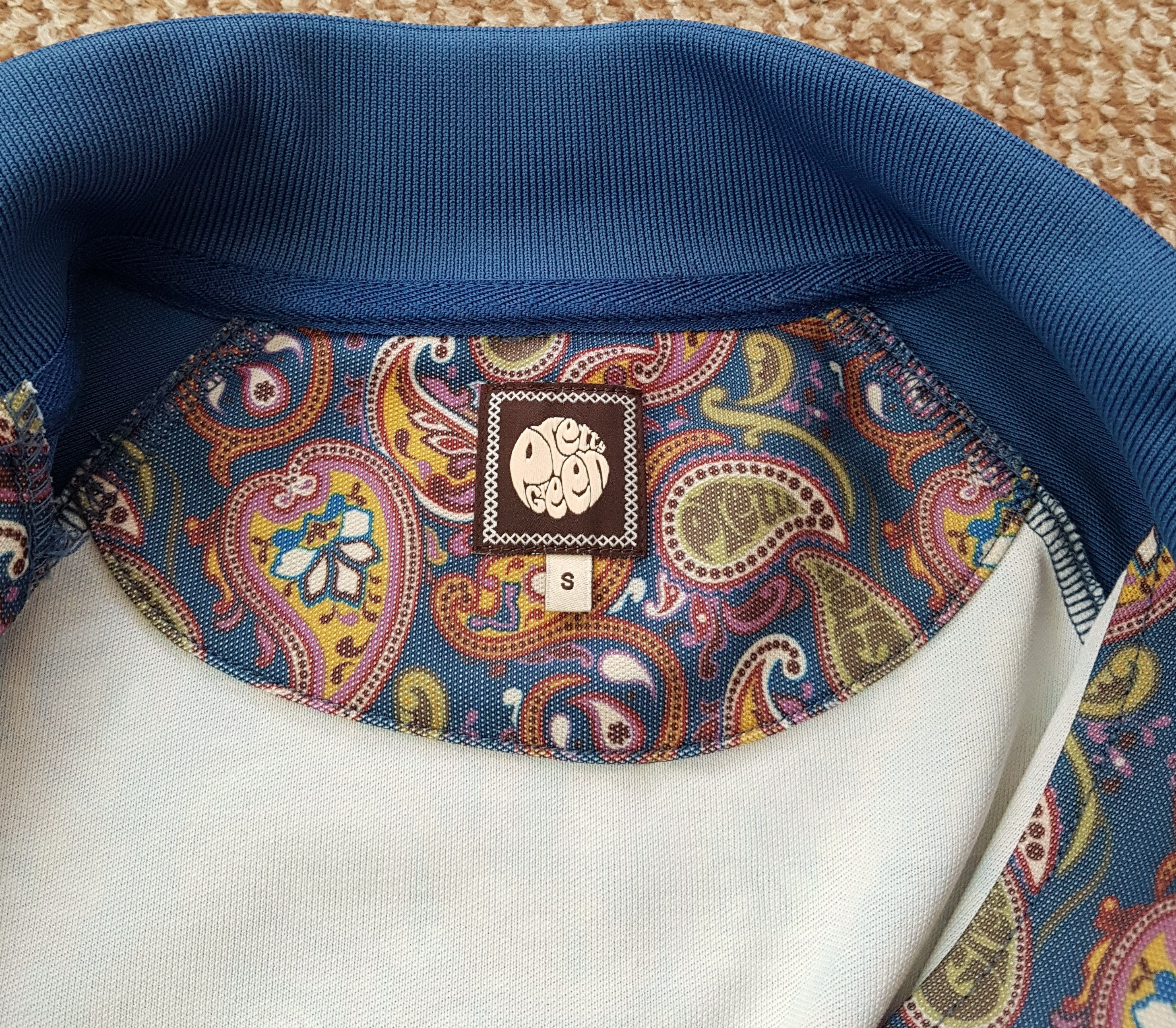 Other Pretty Green Paisley Full Zip Track Top Jacket sz S Size US S / EU 44-46 / 1 - 6 Thumbnail