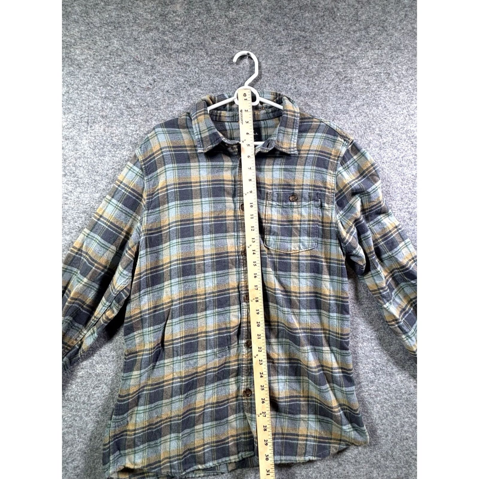 O'Neill O'Neill Mens Button-Down Long Sleeve Flannel Outdoor Workwear Size Large Size US L / EU 52-54 / 3 - 4 Thumbnail