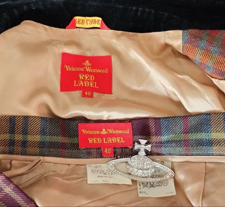 Vivienne Westwood Vivienne Westwood Plaid Woolen Suit Size S / US 4 / IT 40 - 6 Thumbnail