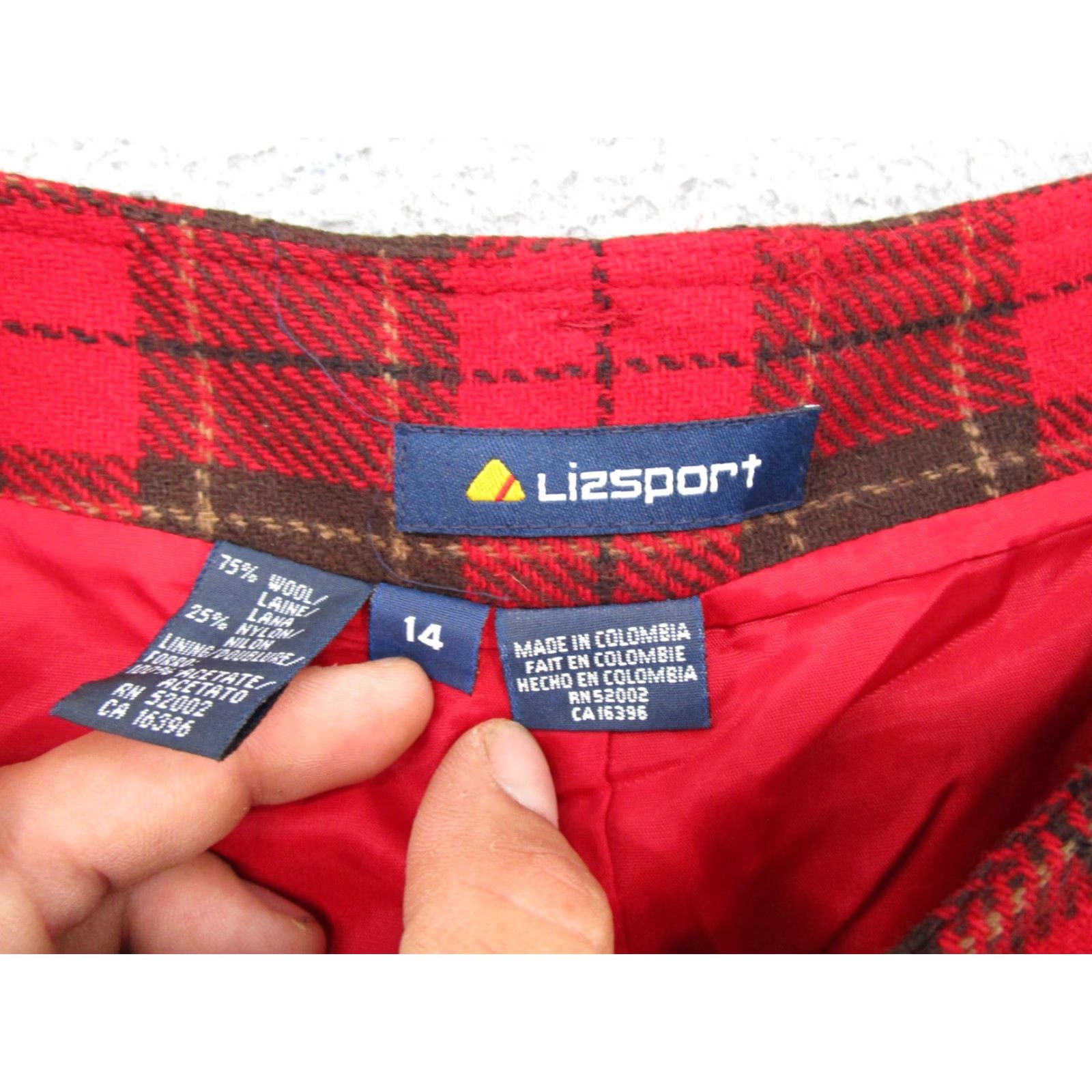 Vintage VINTAGE Liz Sport Skirt Shirt? Size 36" / US 14 / IT 50 - 2 Thumbnail