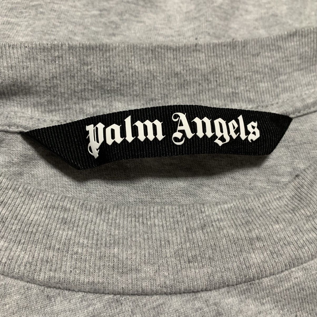 Represent Clo. Palm Angels Medium Classic Logo Grey Tee Size US M / EU 48-50 / 2 - 4 Thumbnail