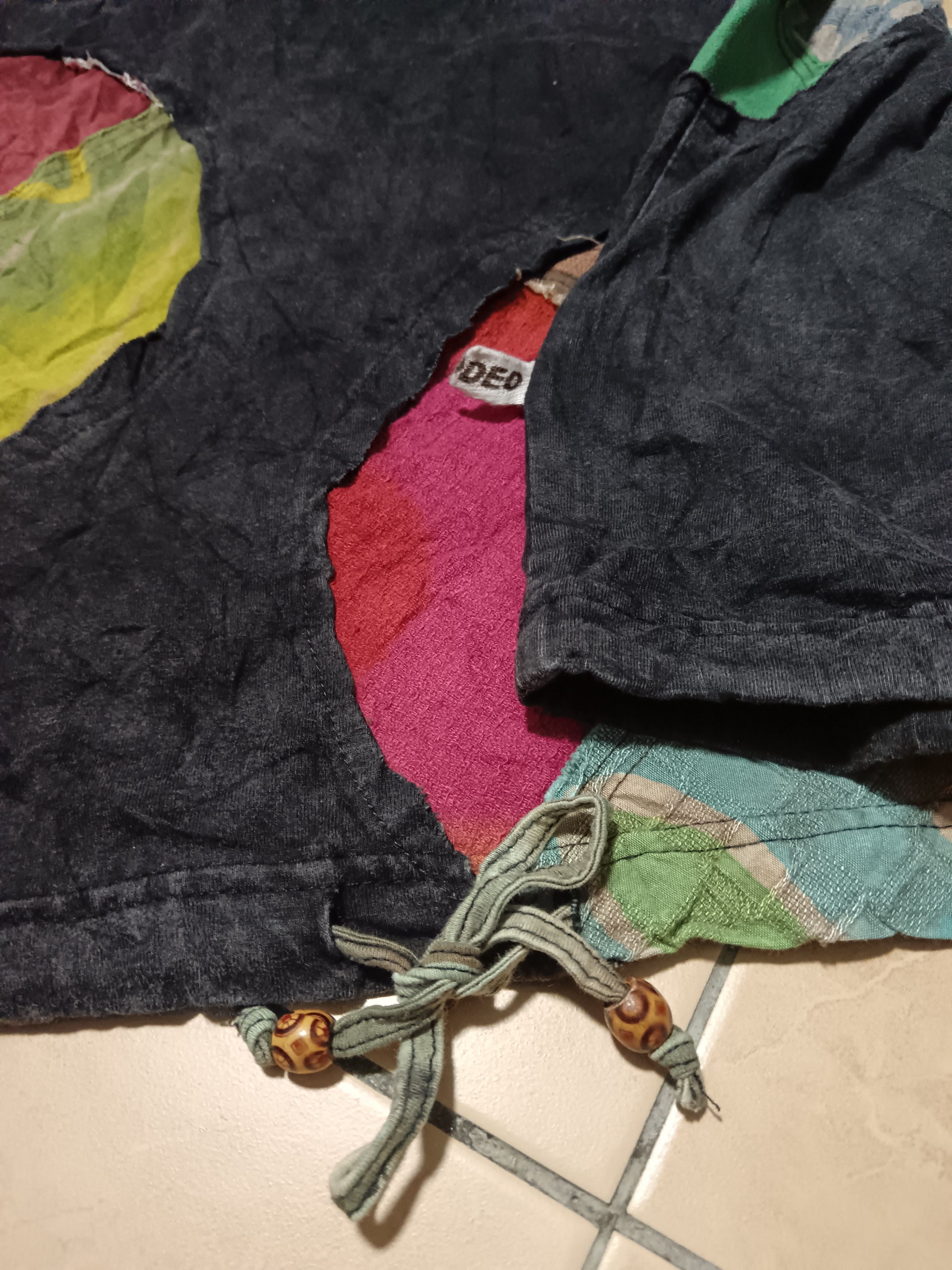 Beauty Beast JAPANESE EL RODEO PATCHWORK KAPITAL LIKE PULLOVER HOODIE Size US M / EU 48-50 / 2 - 3 Thumbnail