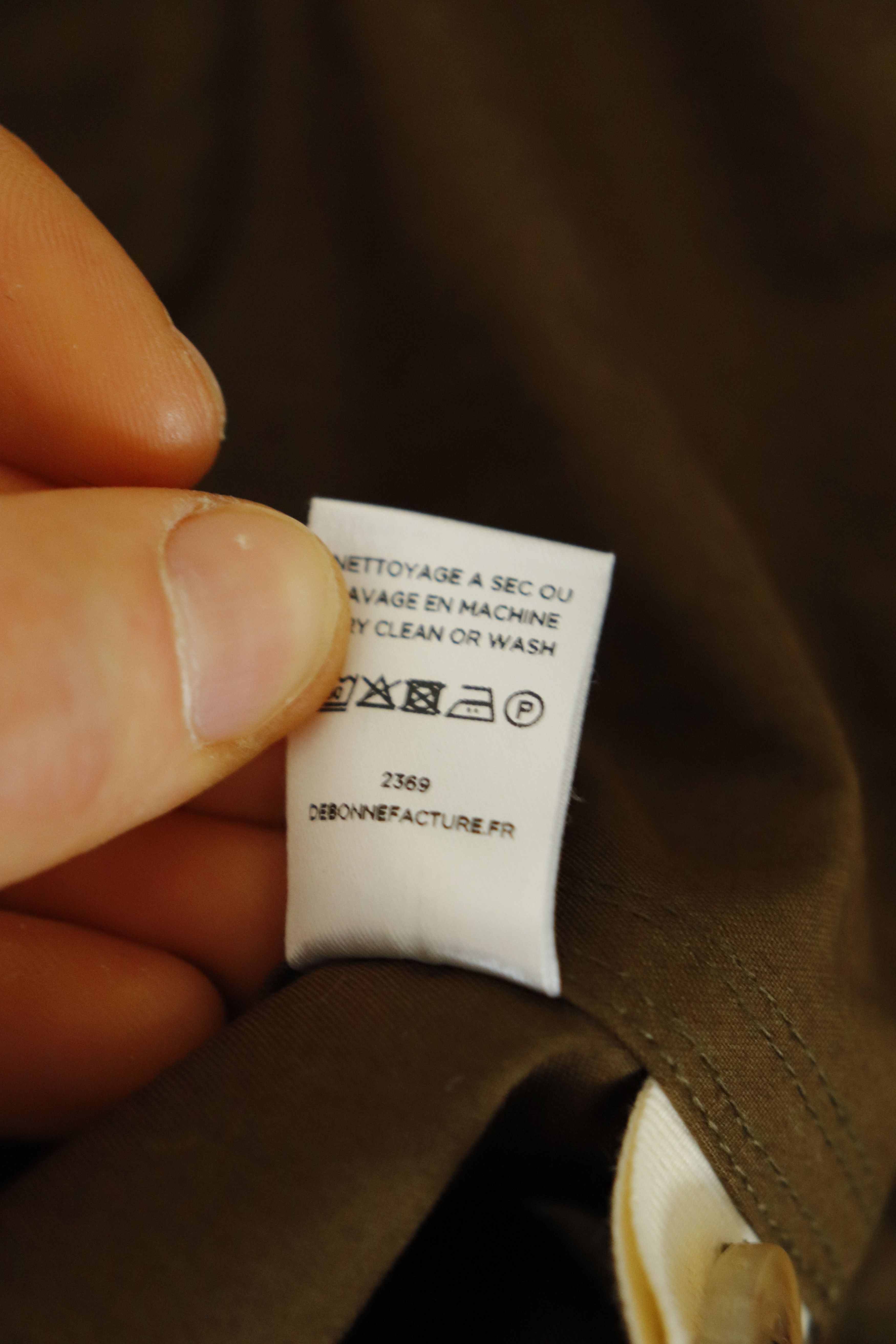 De Bonne Facture SS18 Mechanician Jacket Size US S / EU 44-46 / 1 - 12 Thumbnail