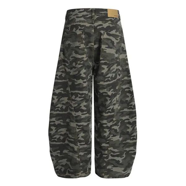 Japanese Brand VIBE American workwear men's loose camouflage machete jeans Size US 32 / EU 48 - 3 Thumbnail