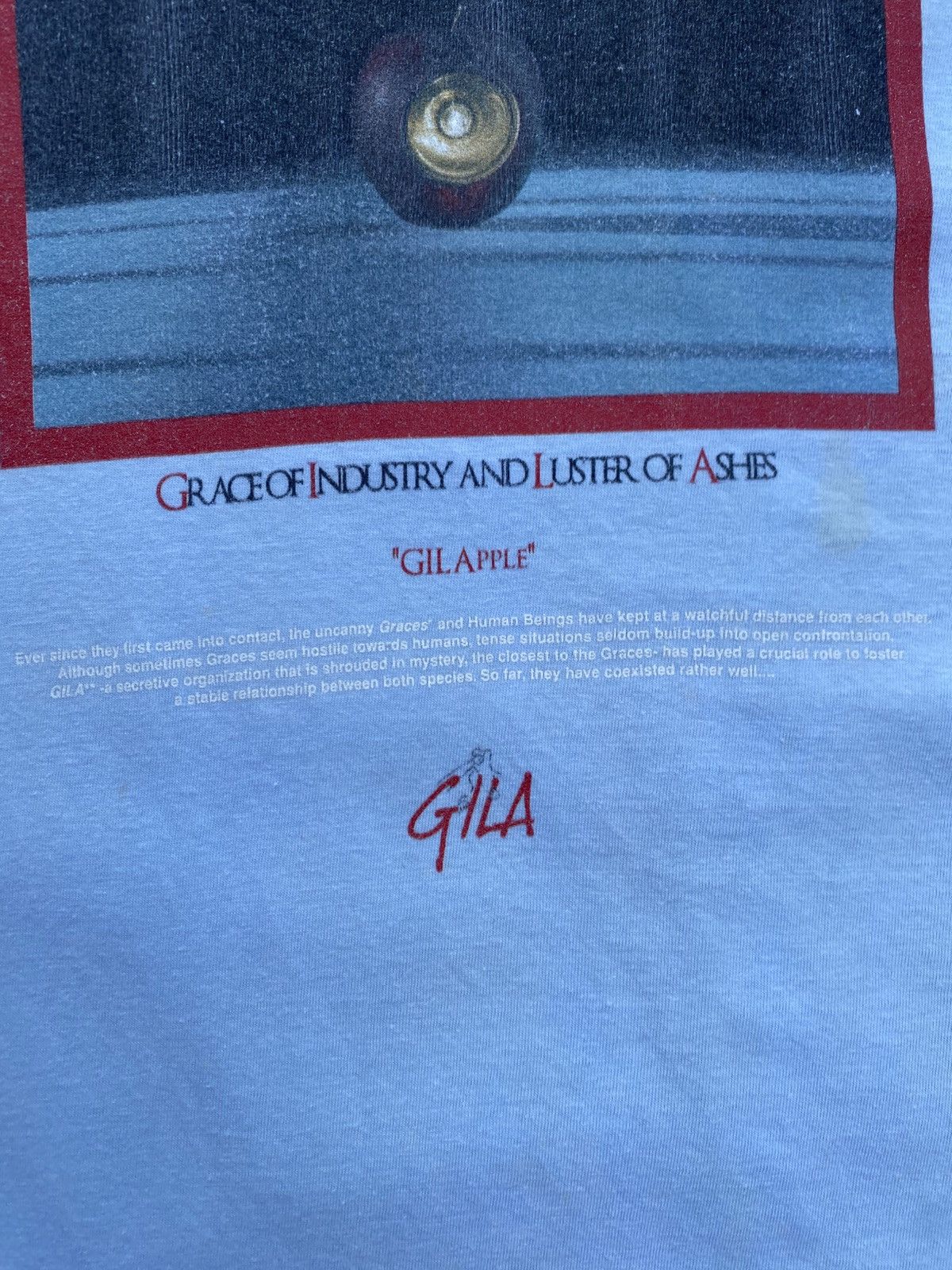 Undercover Rare UNDERCOVER for rebels Save Grace "GIL APPLE" GILA Tee Size US M / EU 48-50 / 2 - 11 Thumbnail