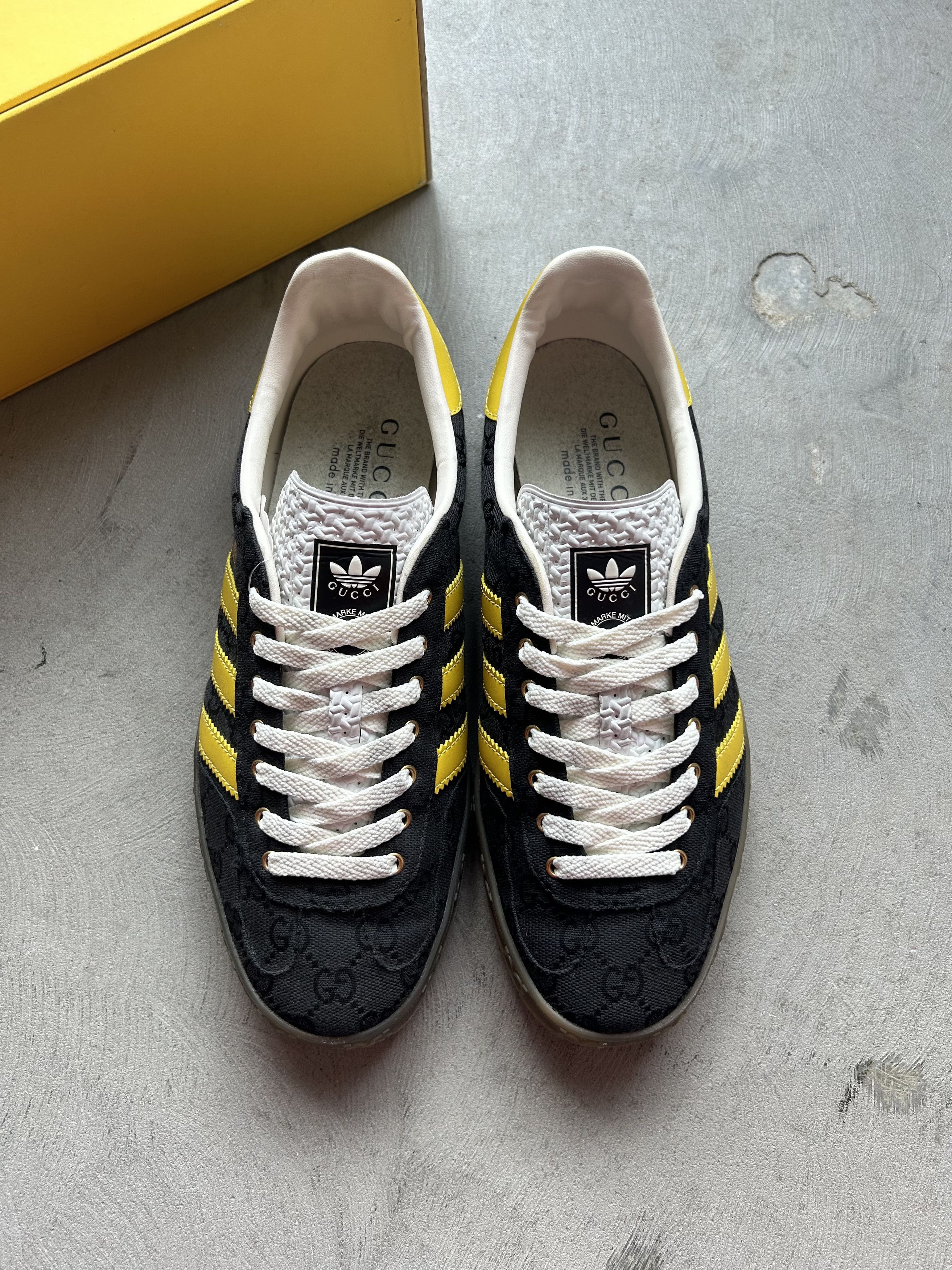 Adidas × Gucci Adidas x Gucci GG Monogram Gazelle Size US 8 / EU 41 - 4 Thumbnail