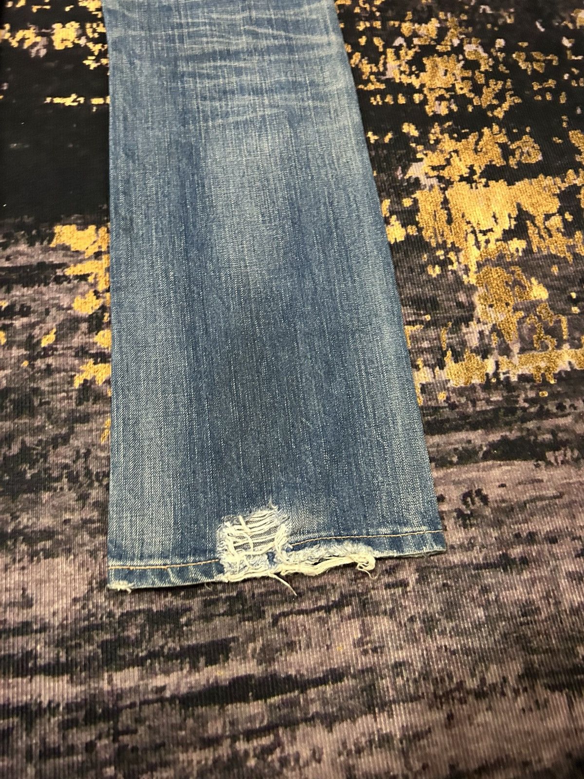 Hysteric Glamour Edwin Japan Studded Distressed Jeans Size US 32 / EU 48 - 10 Thumbnail