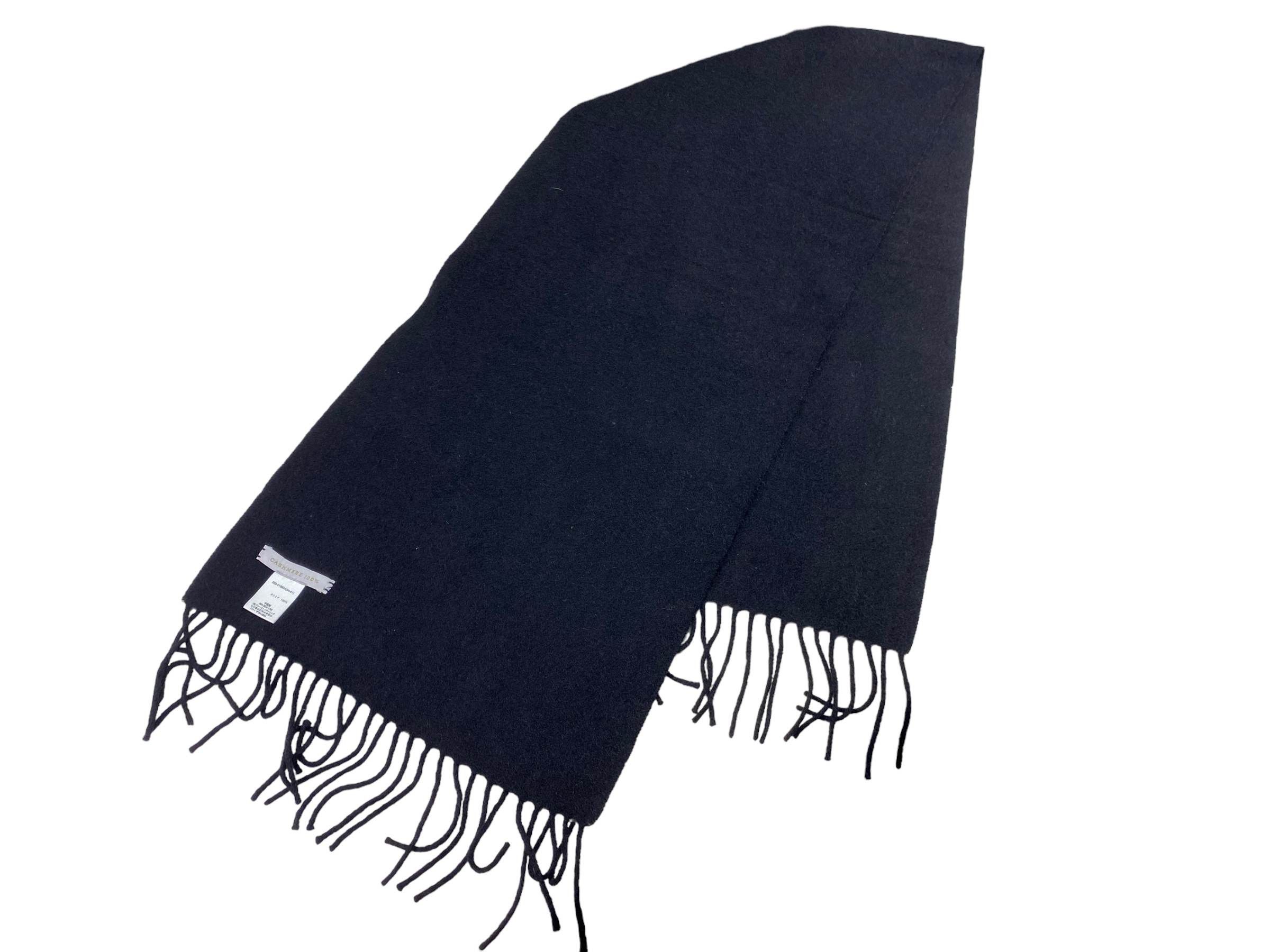 Vintage Vintage Japanese Pure Cashmere Scarf Soft Luxury 90s Japan Size ONE SIZE - 2 Thumbnail